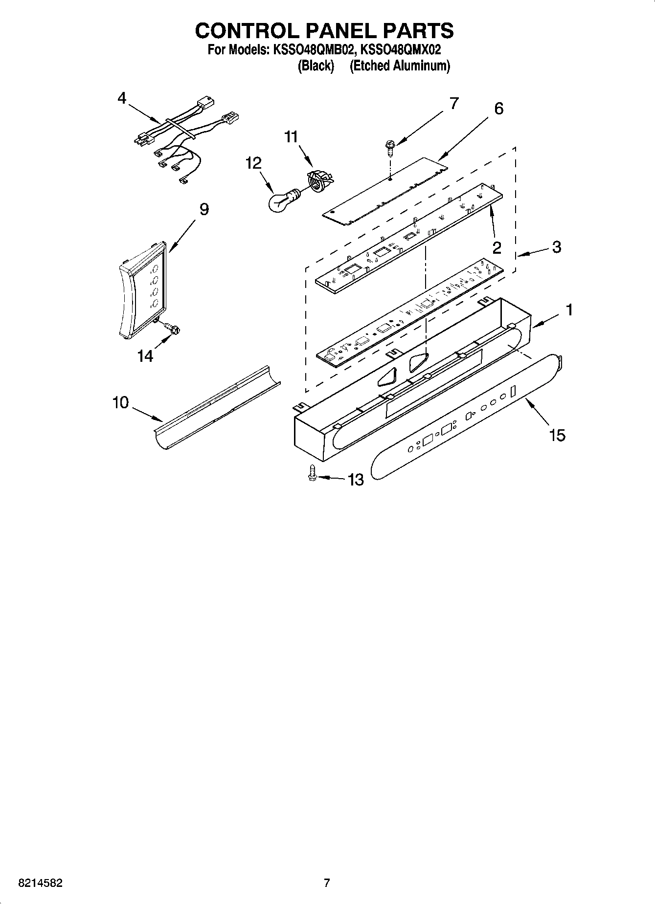 05 - CONTROL PANEL PARTS