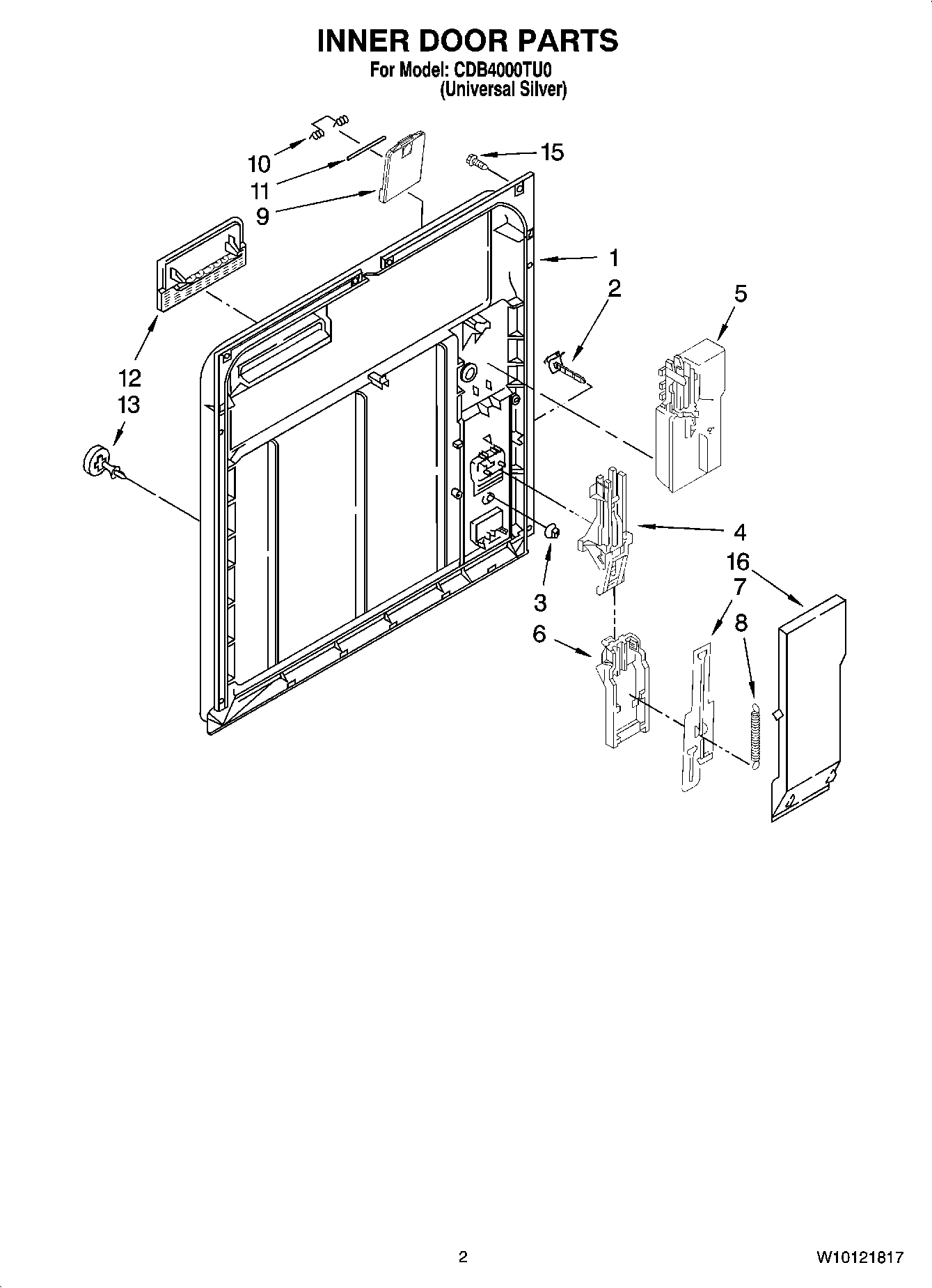 02 - INNER DOOR PARTS