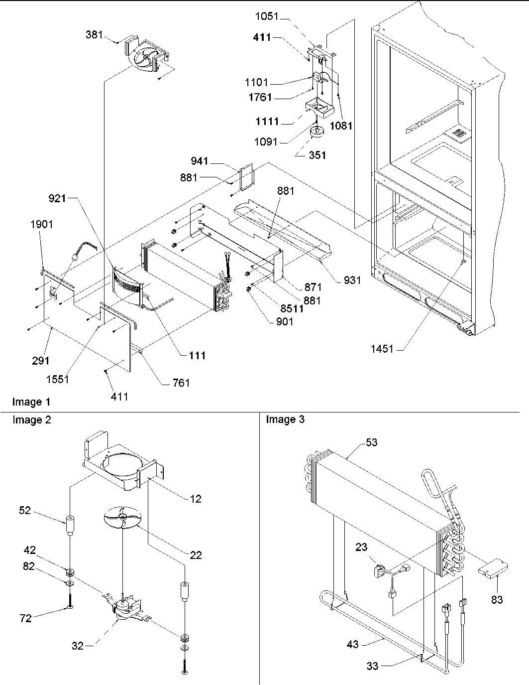 05 - Evaporator & Freezer Control Assy