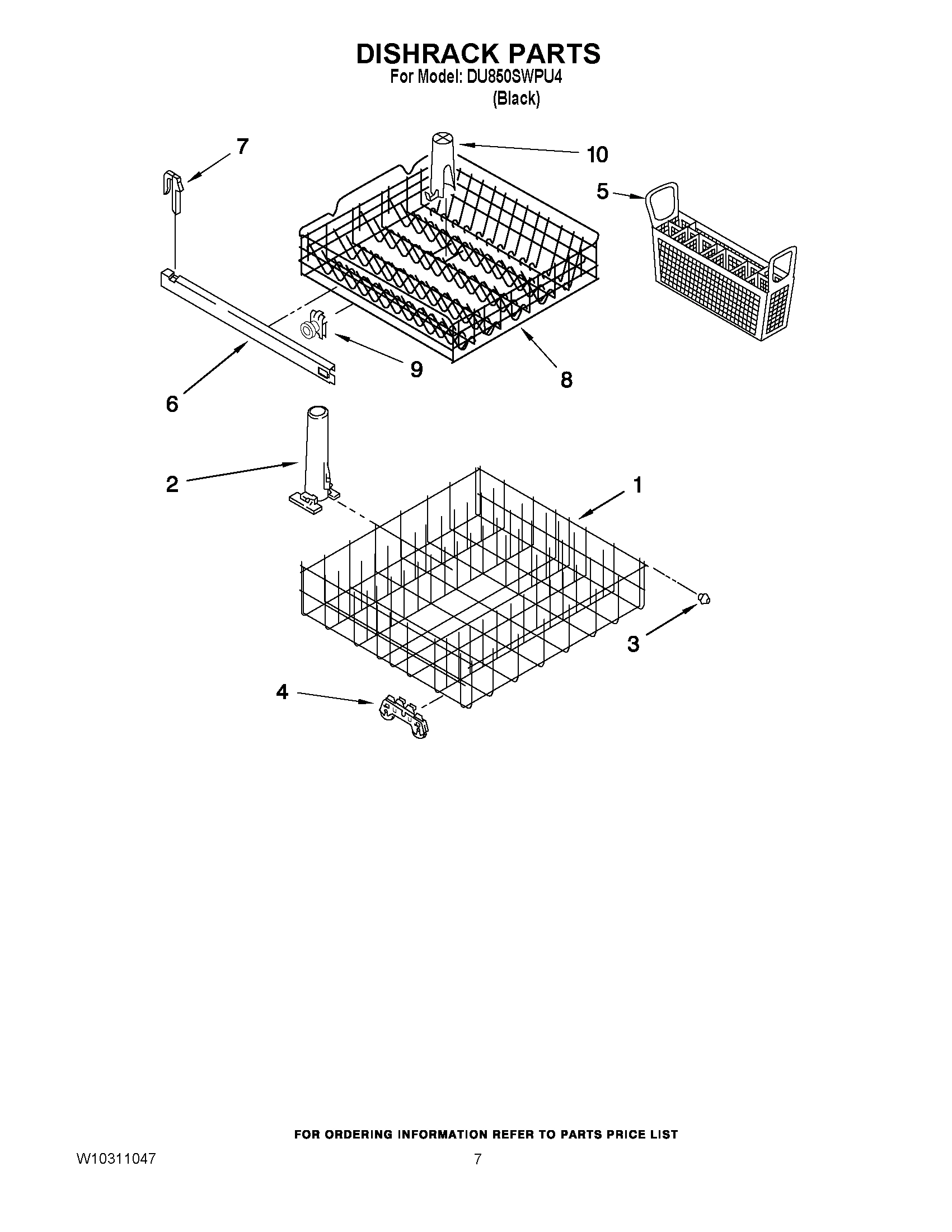 06 - DISHRACK PARTS