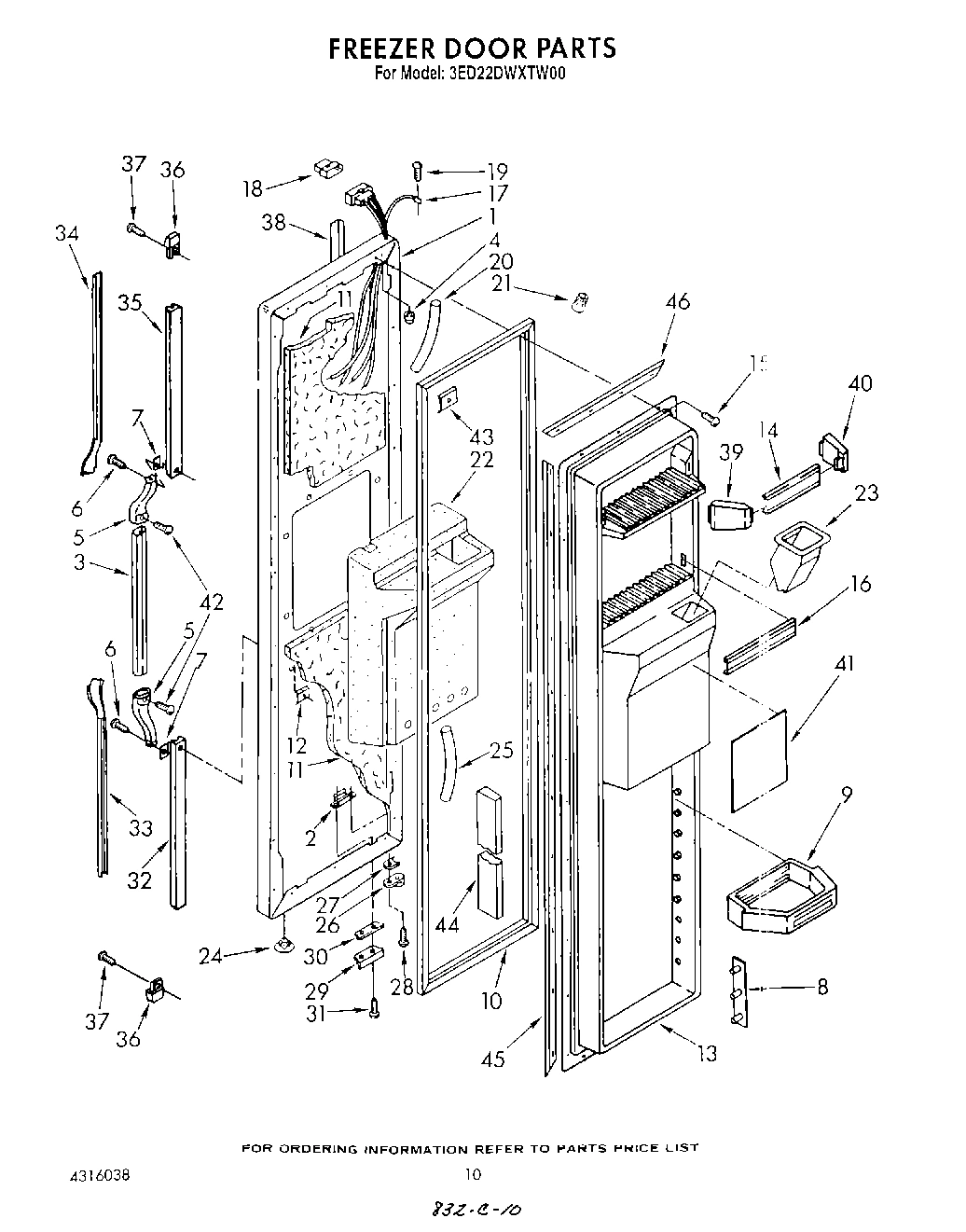 08 - FREEZER DOOR