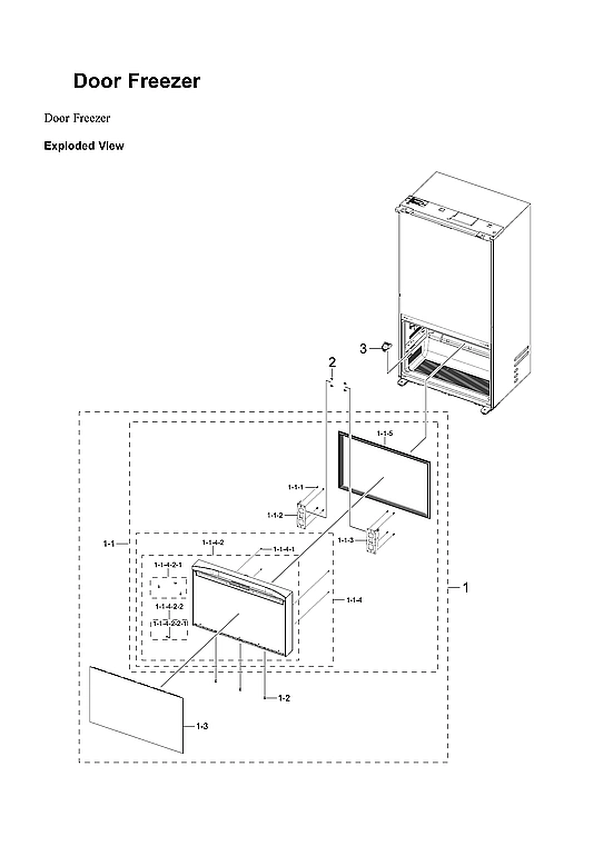 Freezer Door Parts