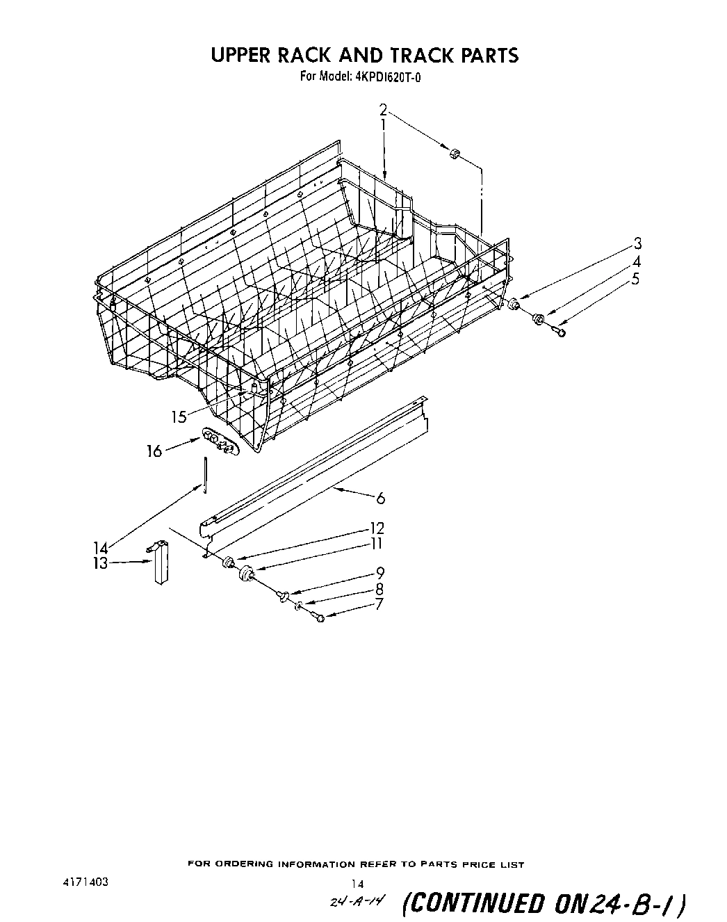 11 - UPPER RACK AND TRACK