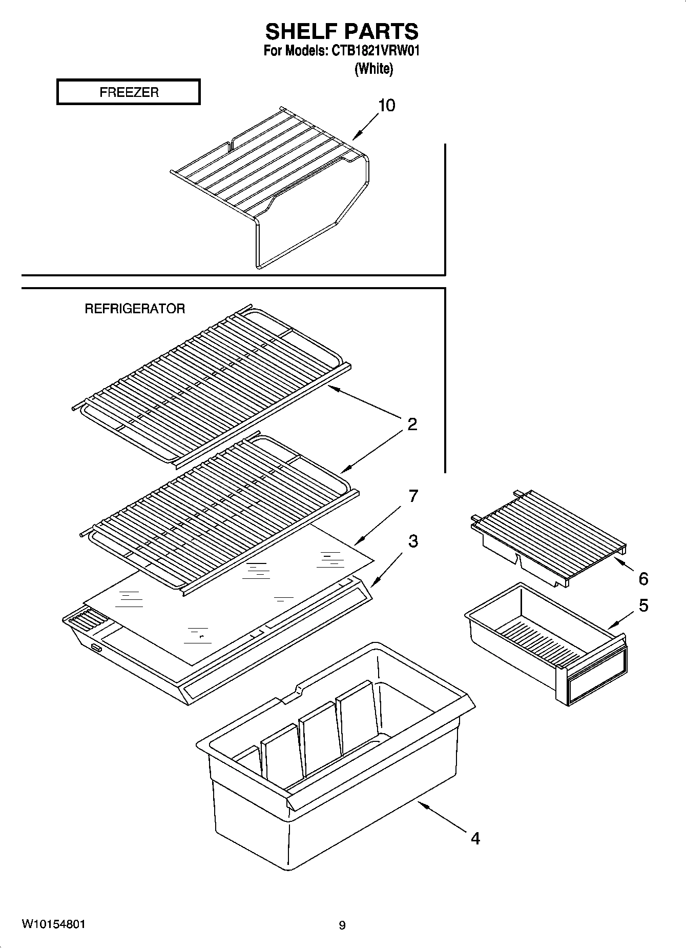 05 - SHELF PARTS, OPTIONAL PARTS