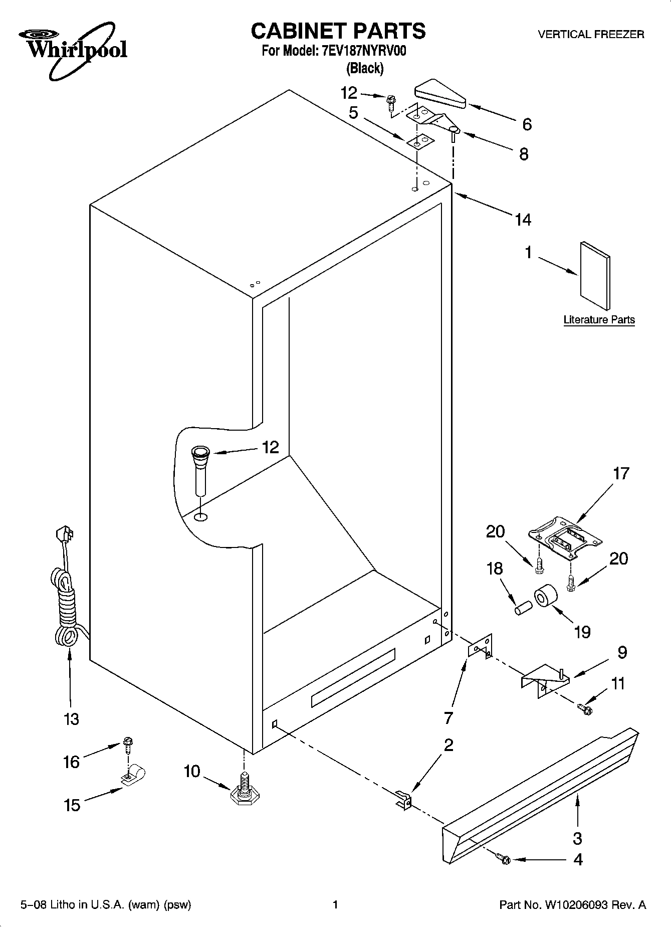 01 - CABINET PARTS