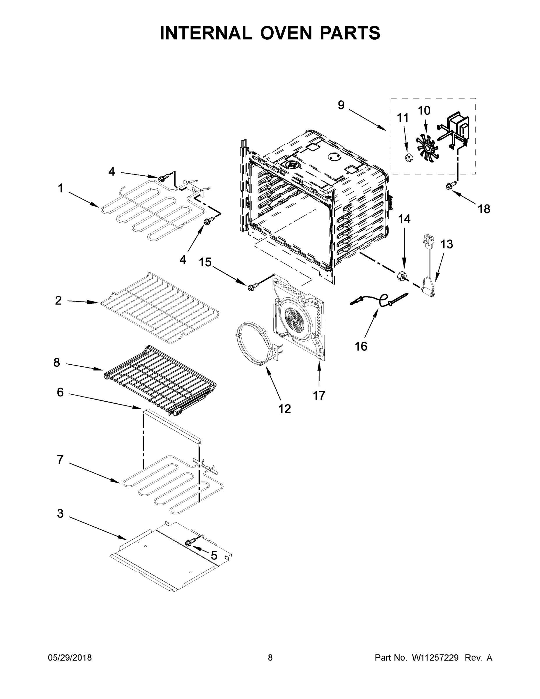 05 - INTERNAL OVEN PARTS