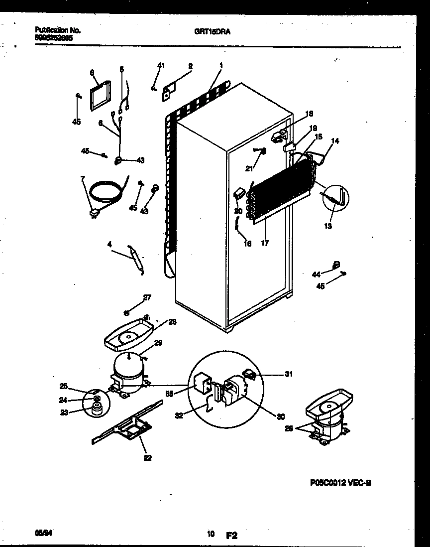 06 - SYSTEM AND AUTOMATIC DEFROST PARTS