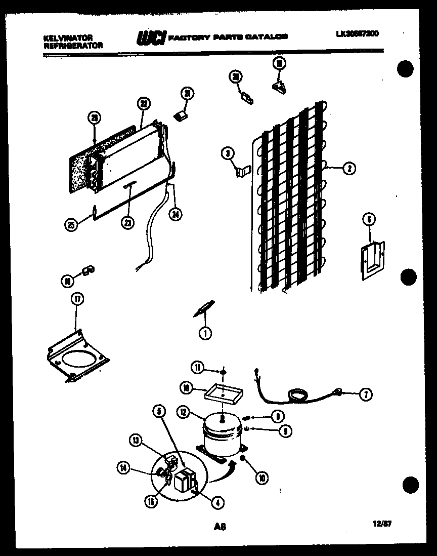 05 - SYSTEM AND AUTOMATIC DEFROST PARTS