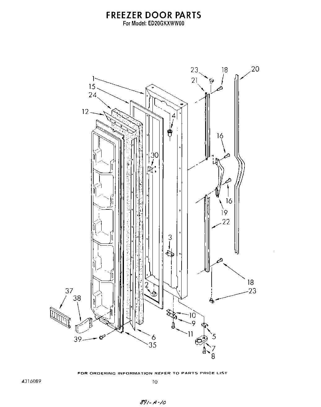 06 - FREEZER DOOR