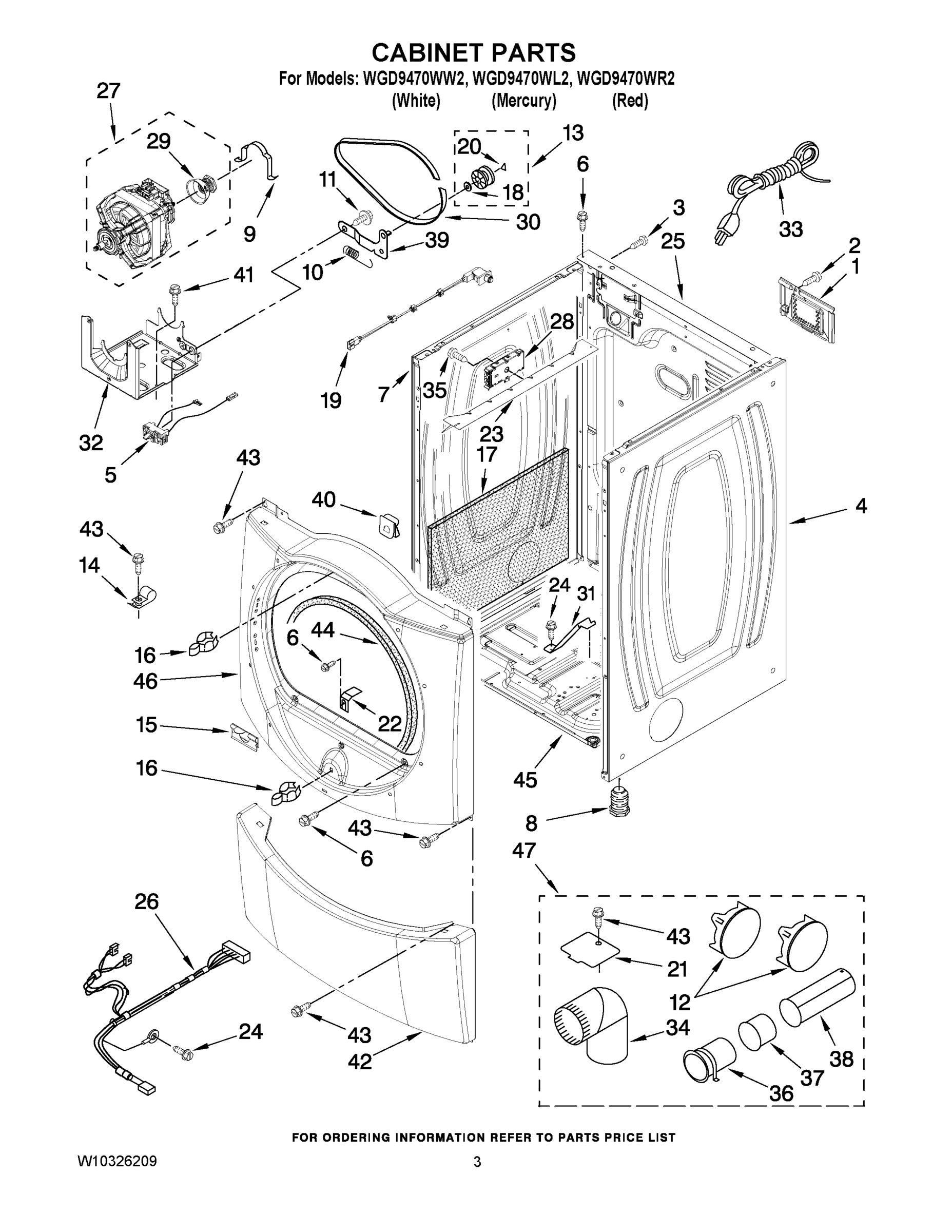 02 - CABINET PARTS