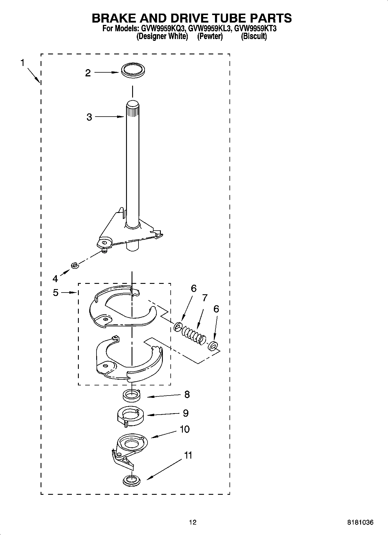 07 - BRAKE AND DRIVE TUBE PARTS