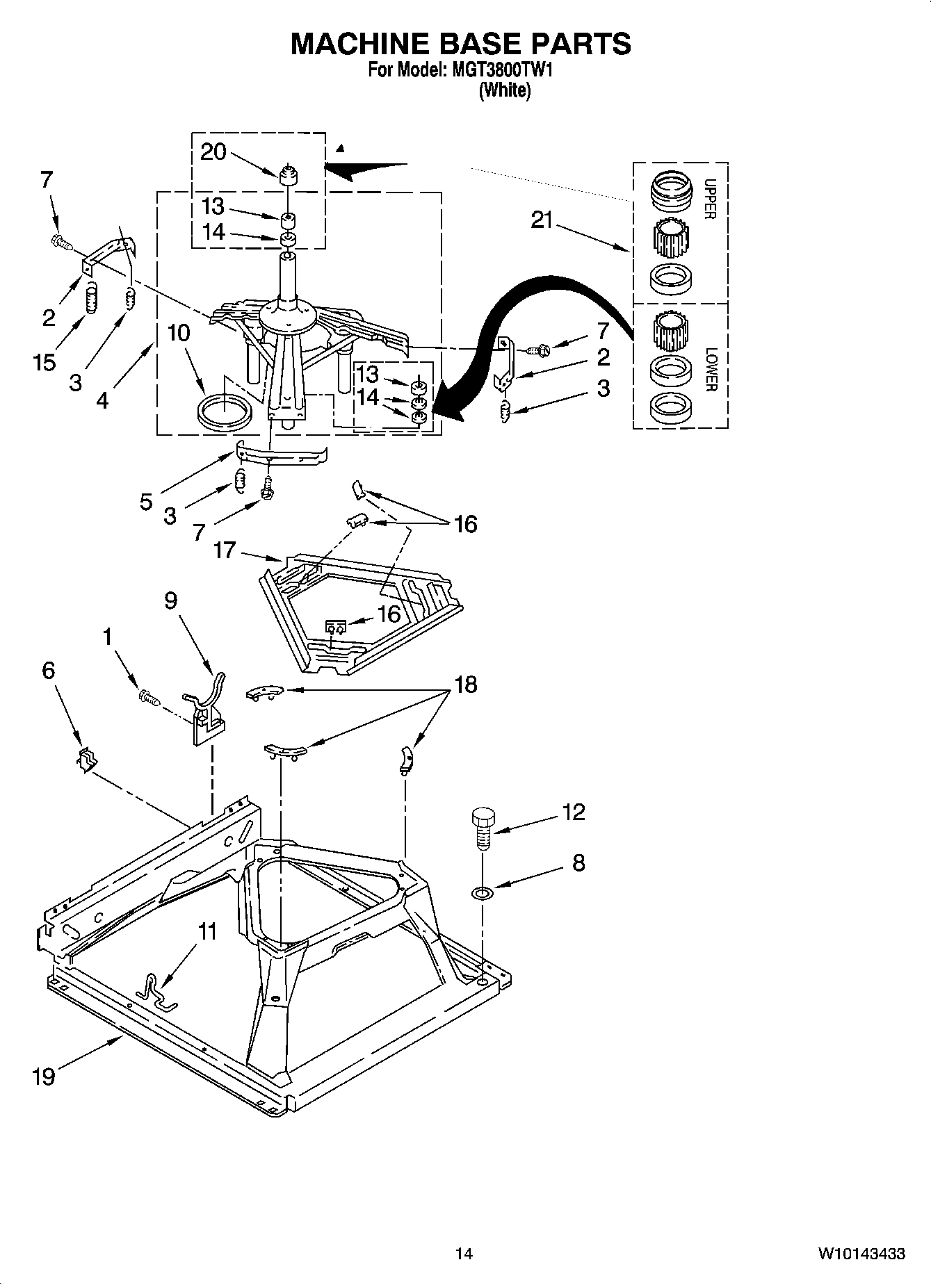 09 - MACHINE BASE PARTS