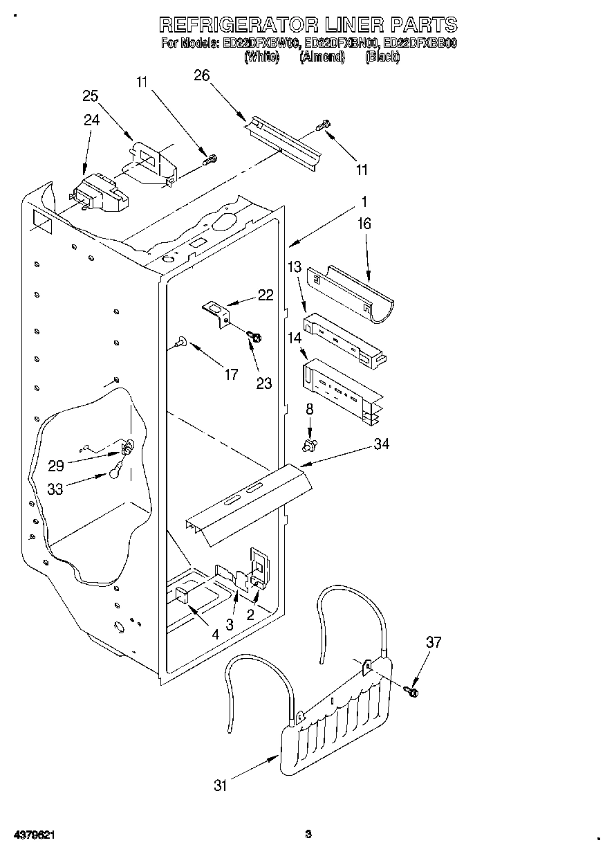 02 - REFRIGERATOR LINER