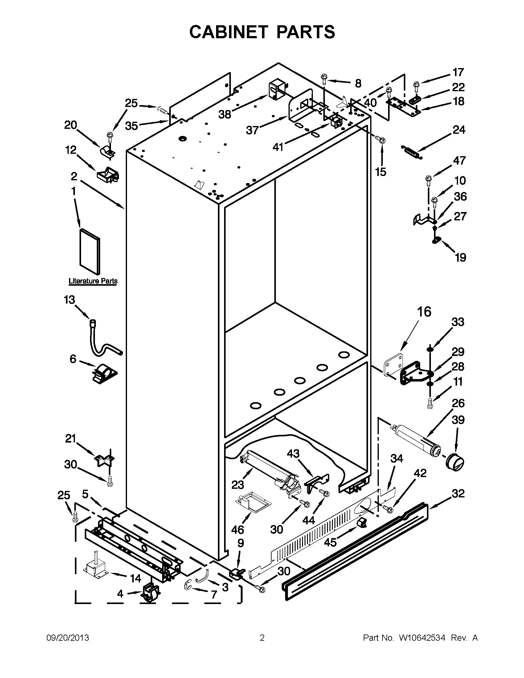 02 - CABINET PARTS