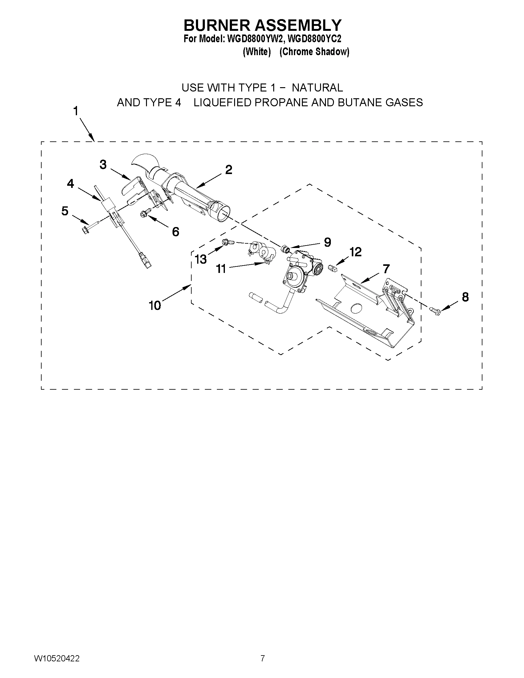 04 - BURNER ASSEMBLY