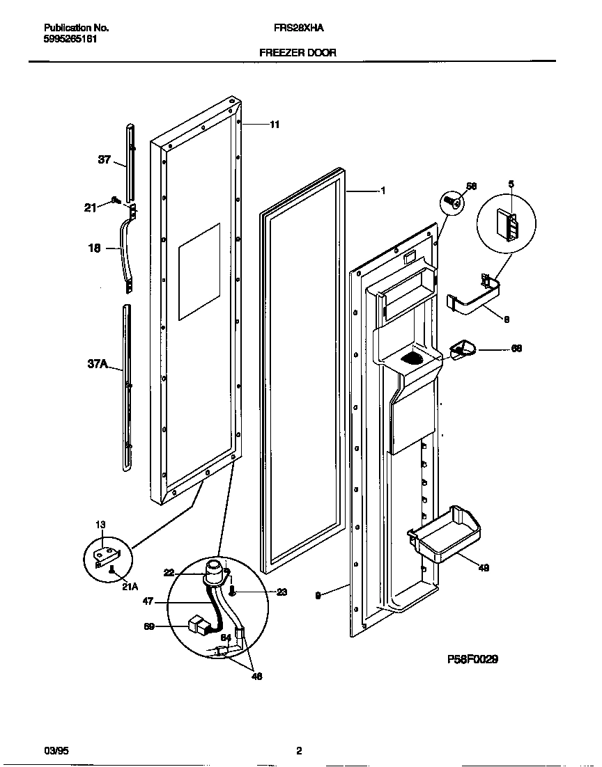 02 - FREEZER DOOR