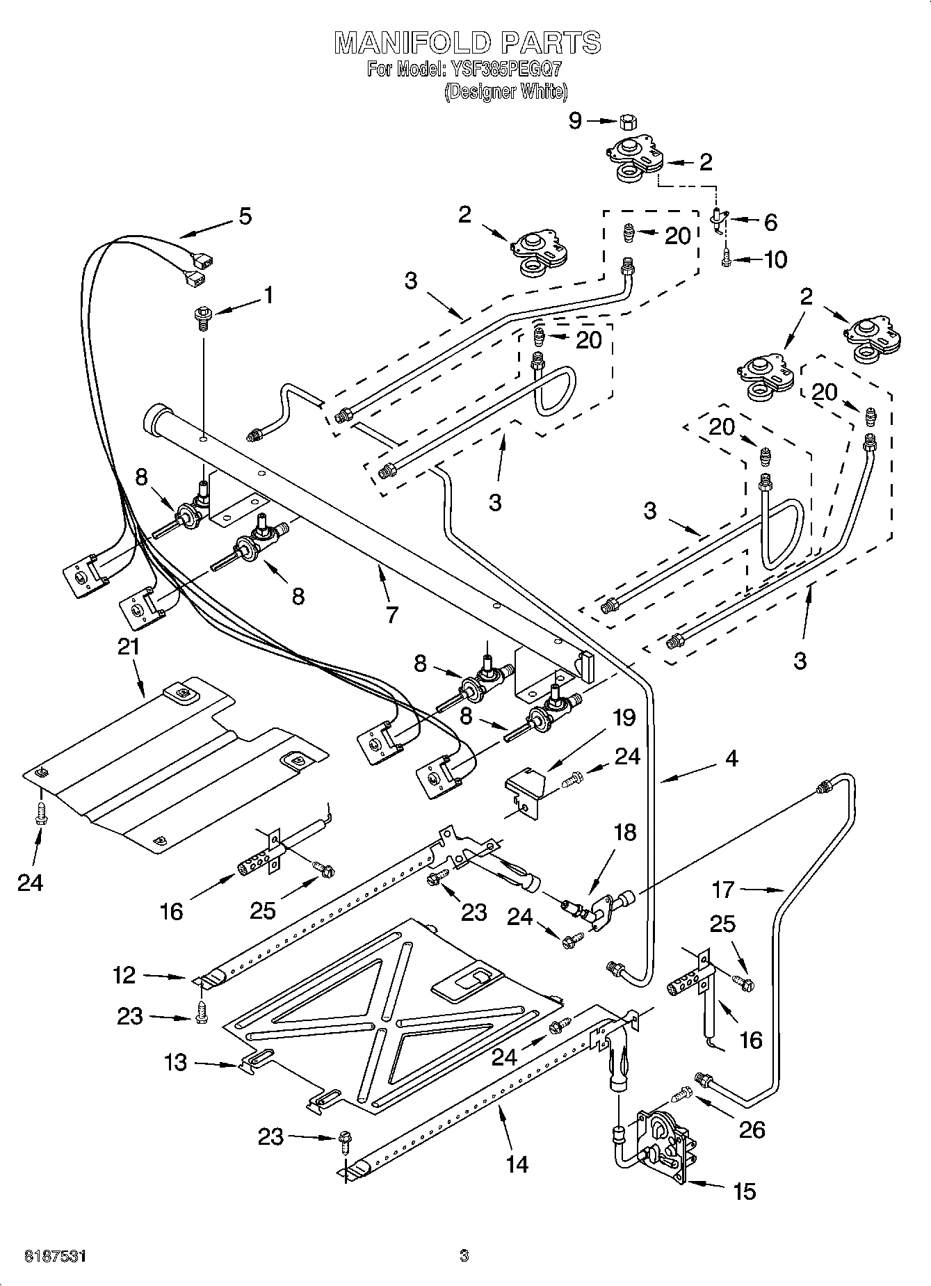 03 - MANIFOLD PARTS