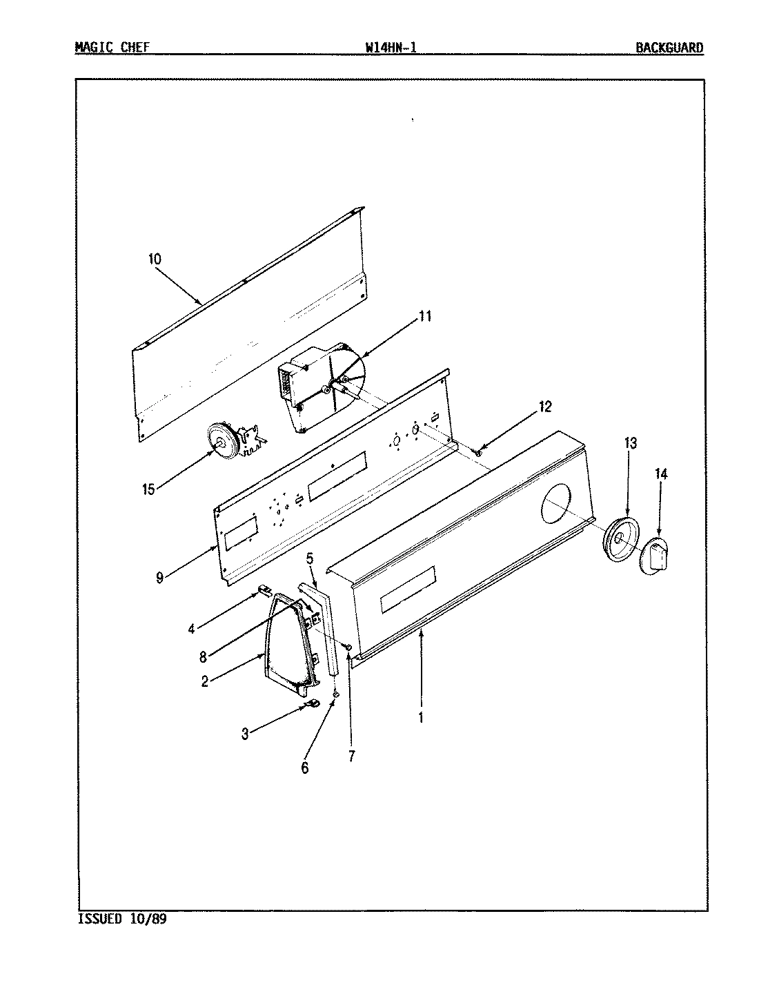 02 - CONTROL PANEL (W14HN-1)(REV. A-B)