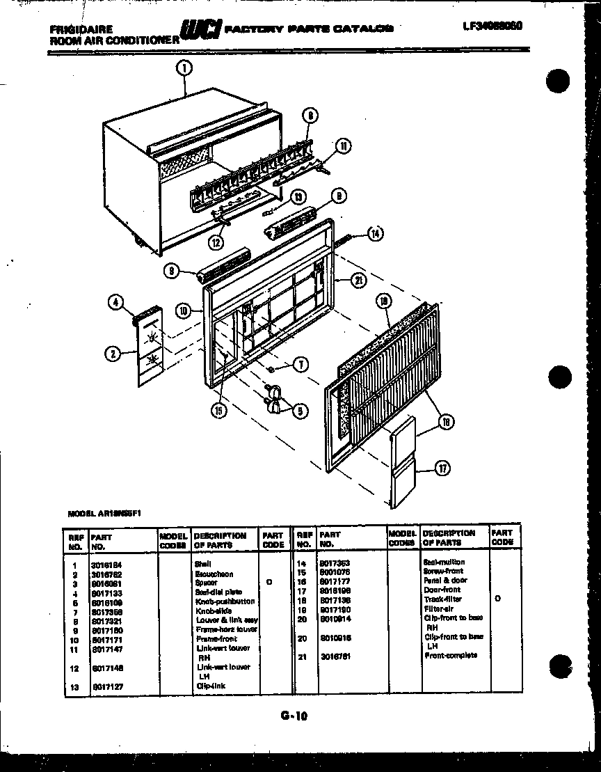 02 - CABINET PARTS