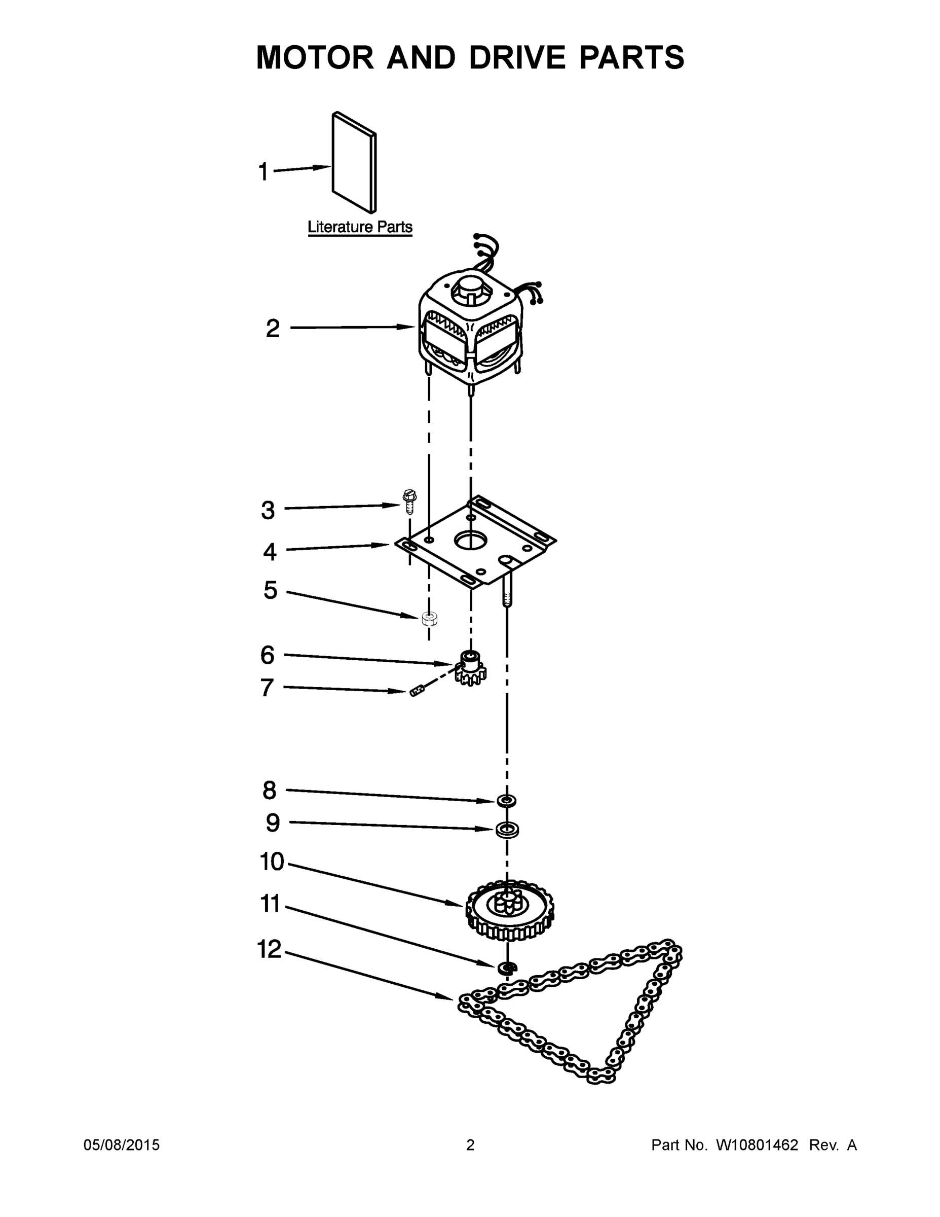 02 - MOTOR AND DRIVE PARTS