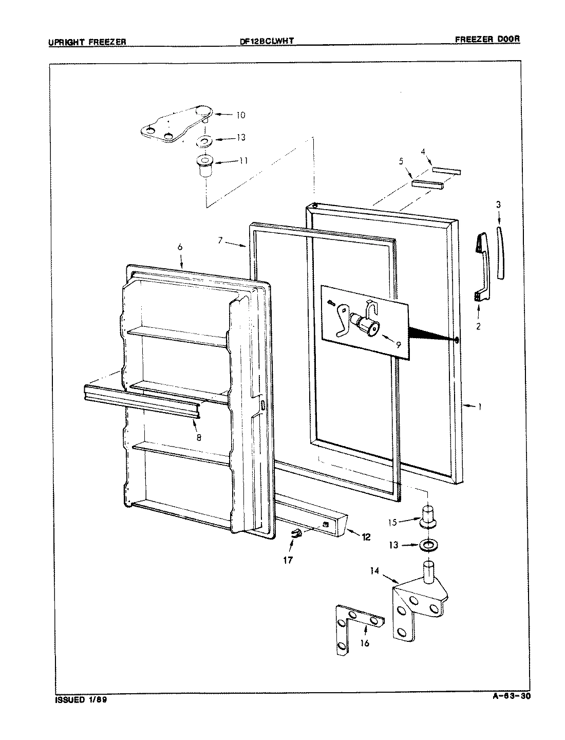 02 - FREEZER DOOR