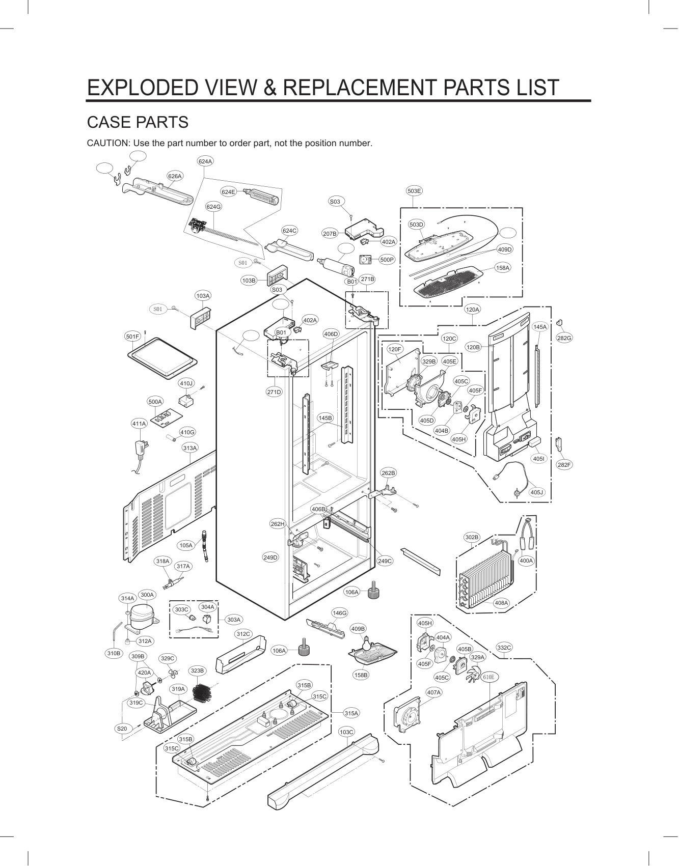 CASE PARTS