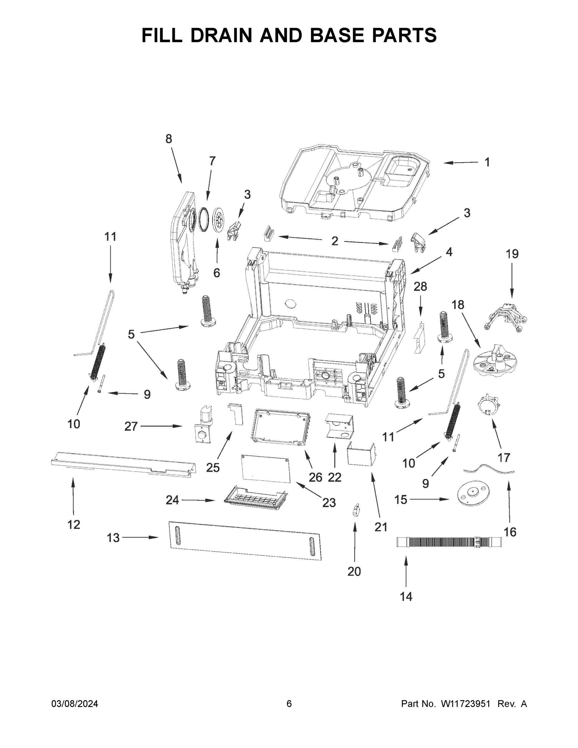 04 - FILL DRAIN AND BASE PARTS
