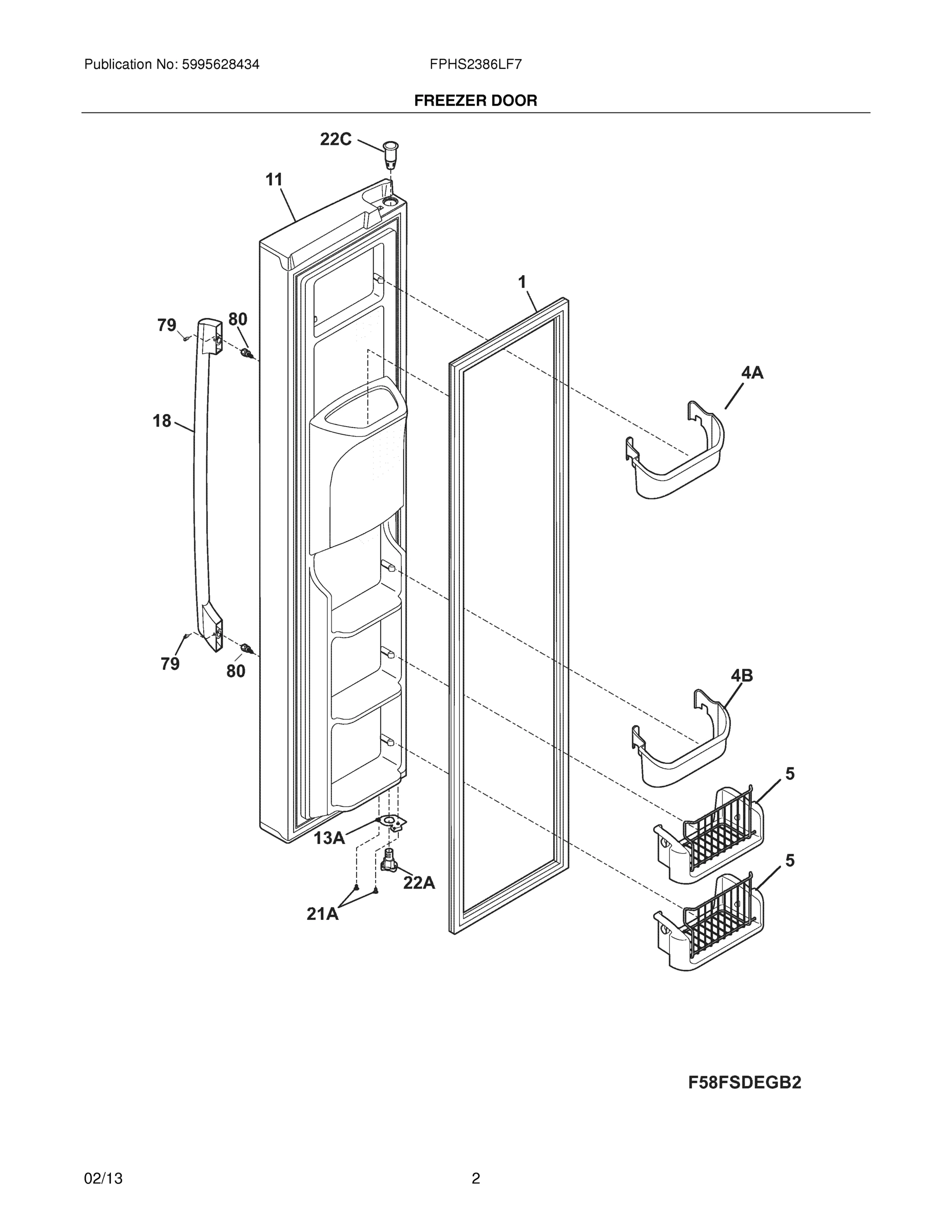 03 - FREEZER DOOR