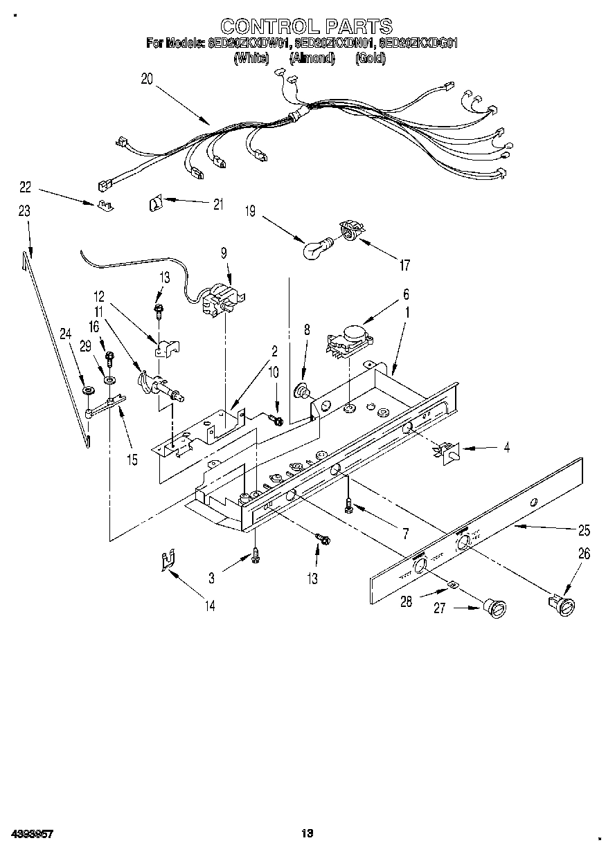 08 - CONTROL, LIT/OPTIONAL