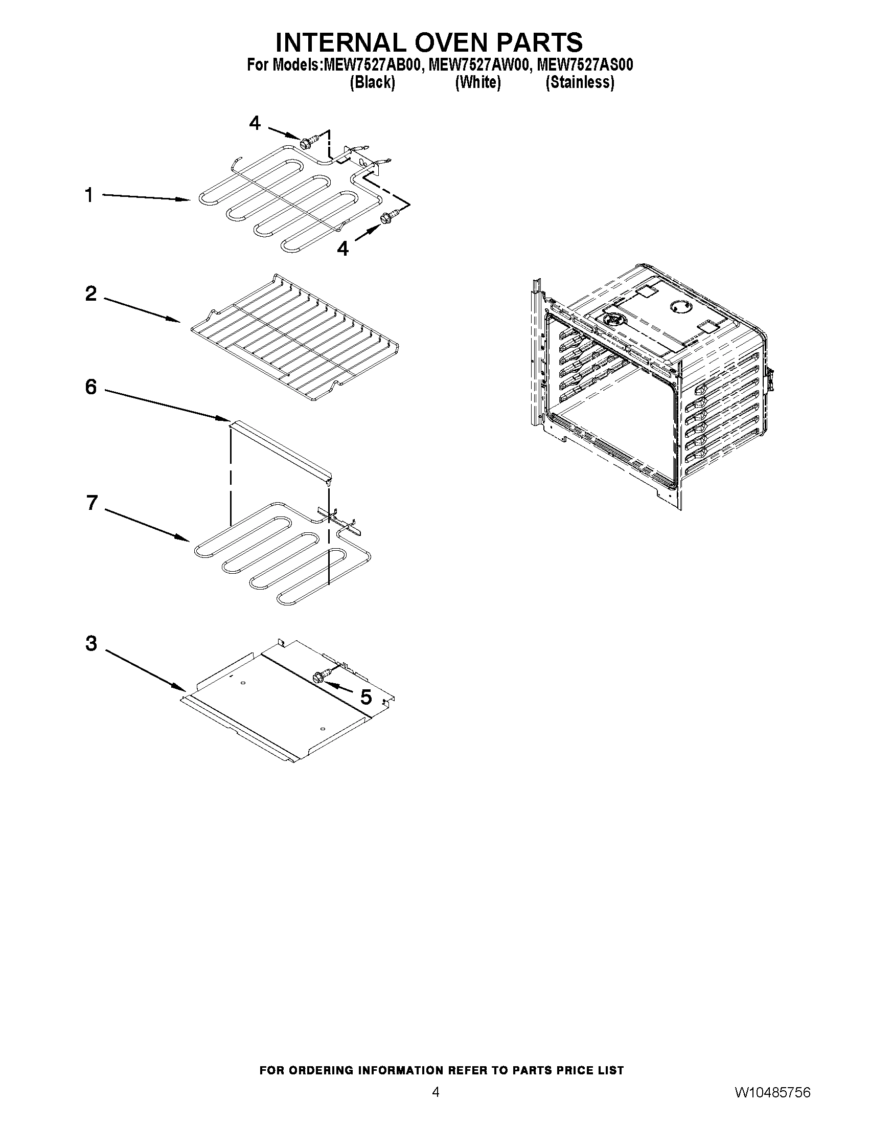 03 - INTERNAL OVEN PARTS
