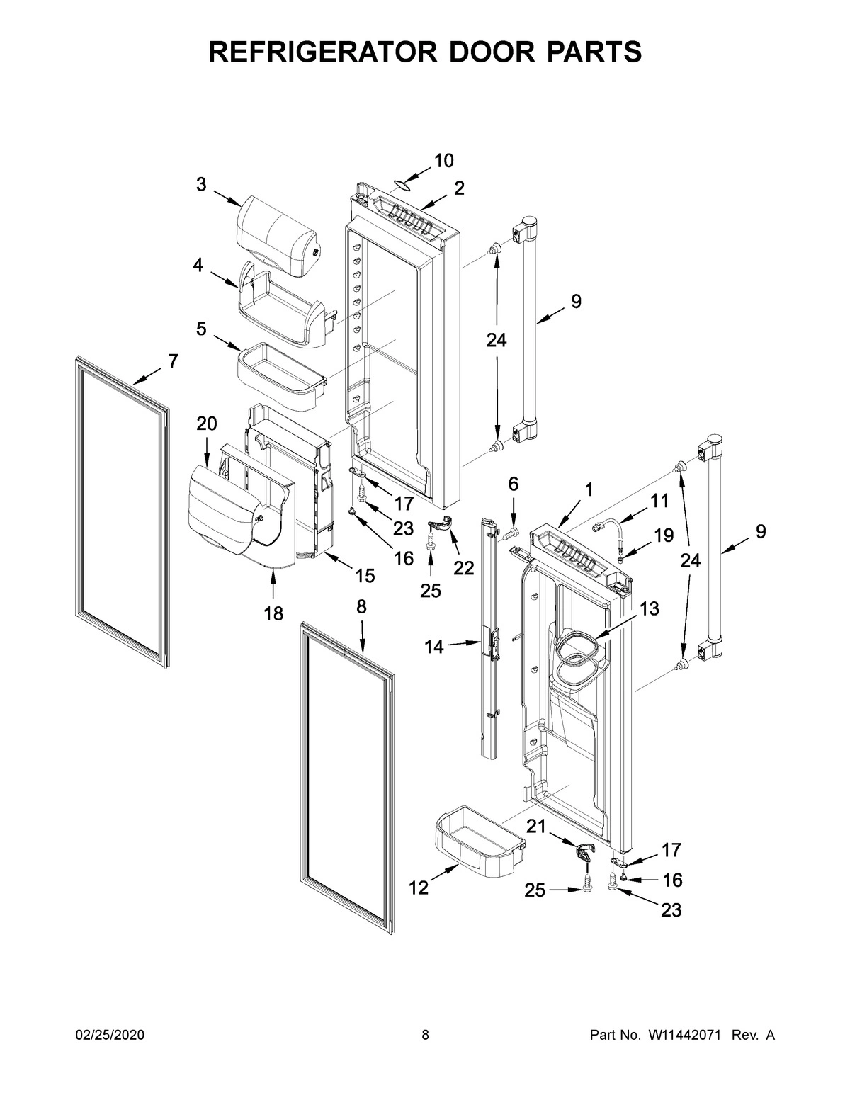 05 - REFRIGERATOR DOOR PARTS