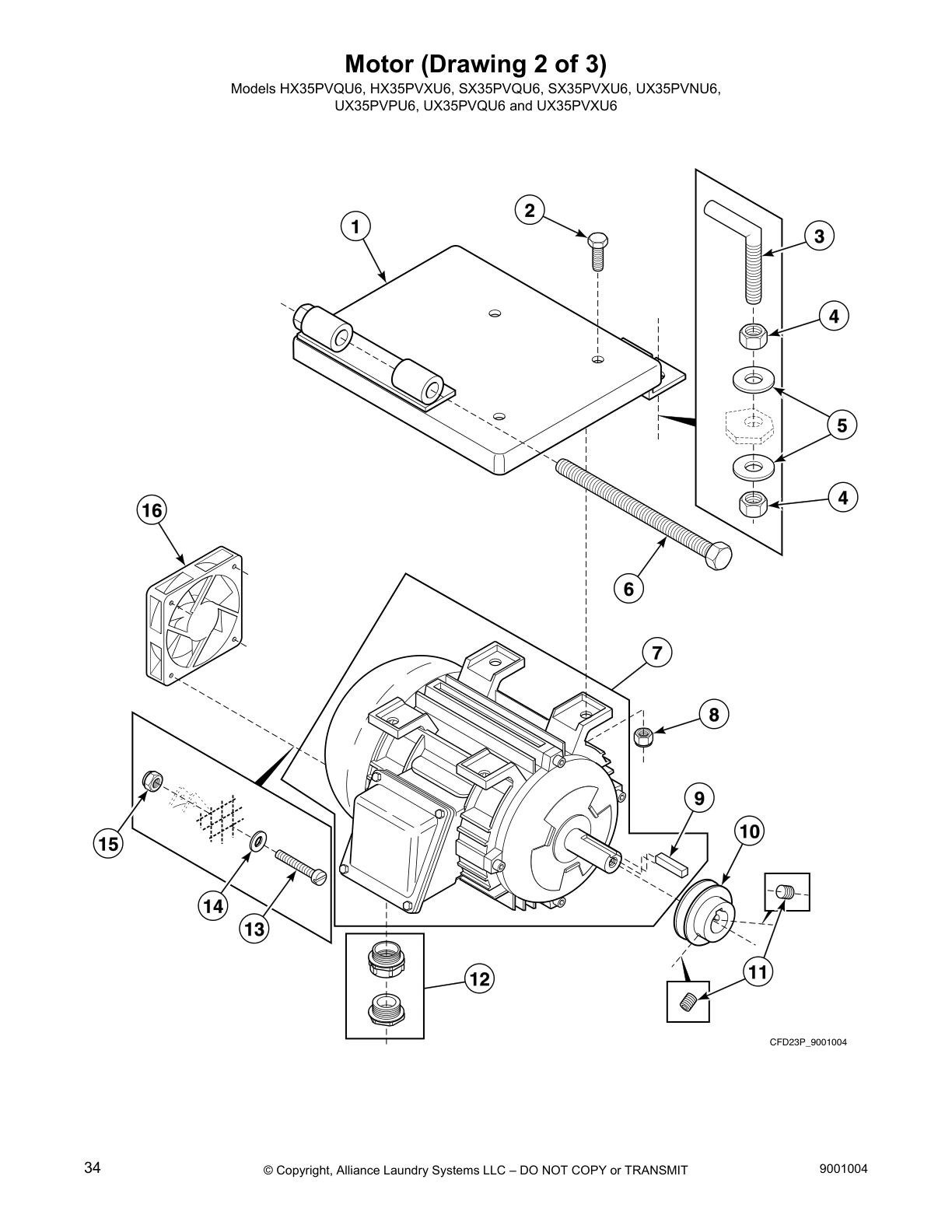 Motor (Drawing 2 of 3)