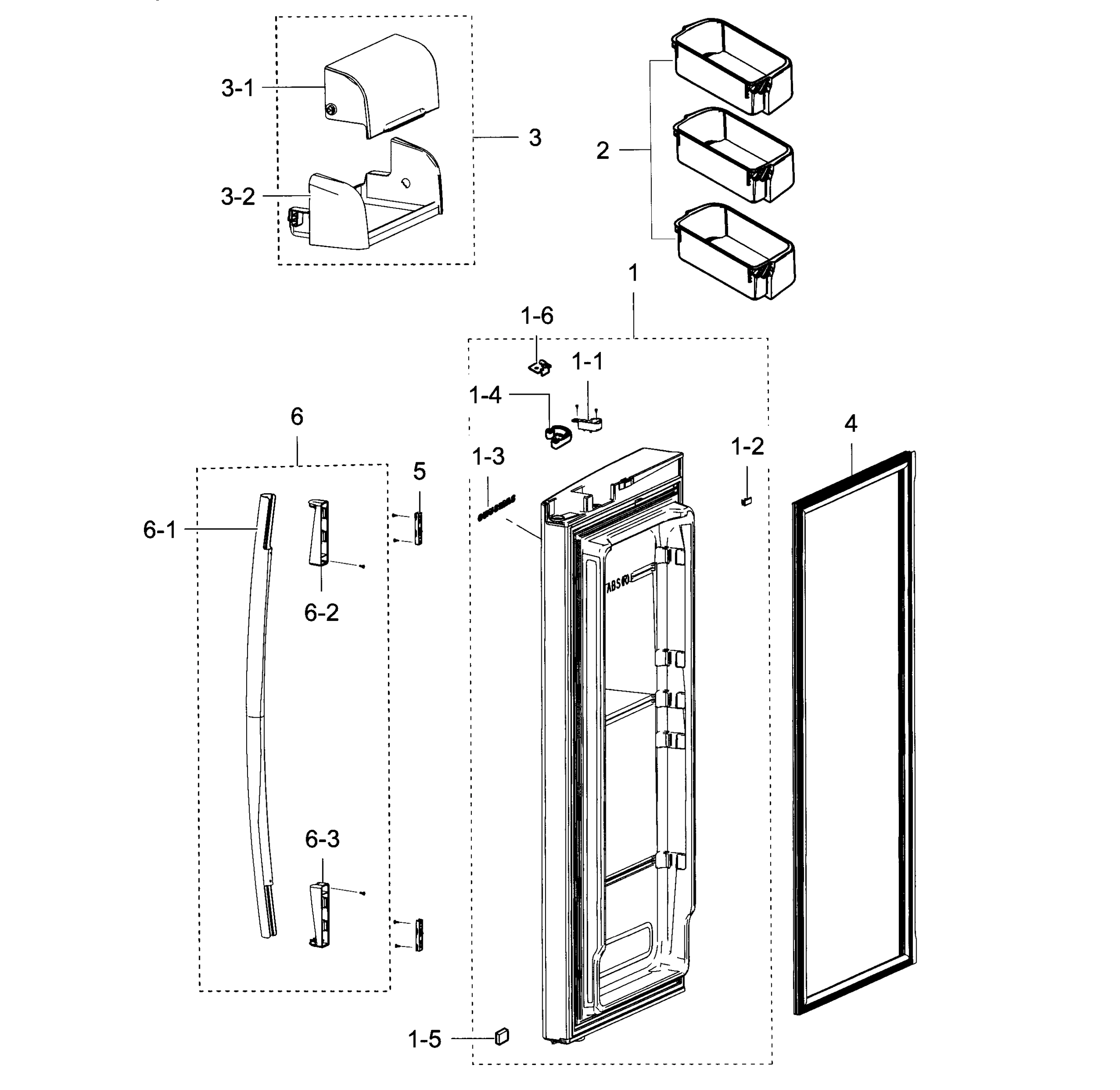 Refrigerator Door R