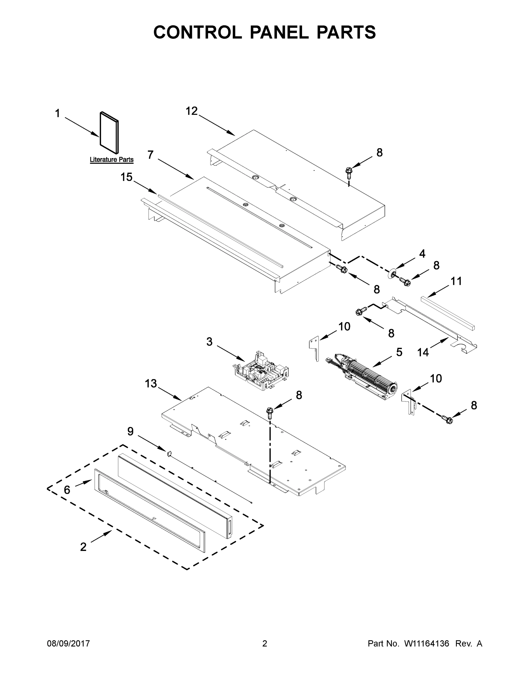 02 - CONTROL PANEL PARTS
