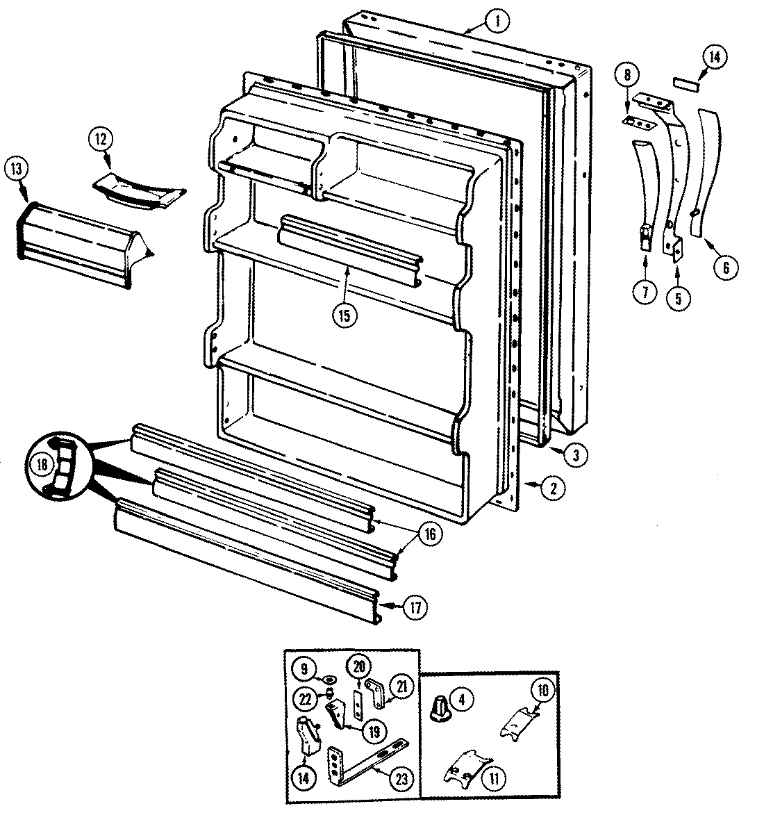 04 - FRESH FOOD DOOR