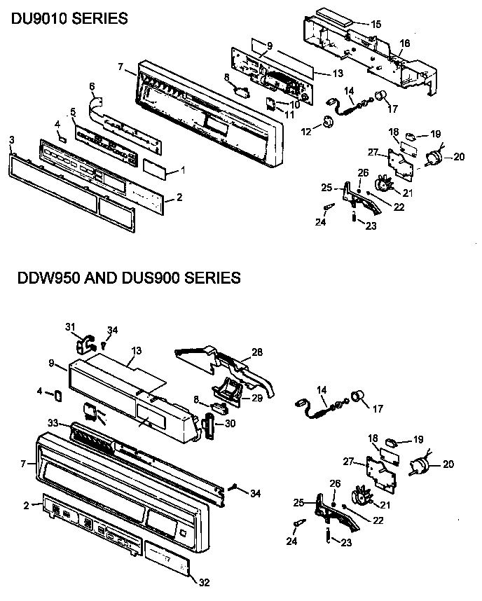 01 - CONTROL PANEL ASSY