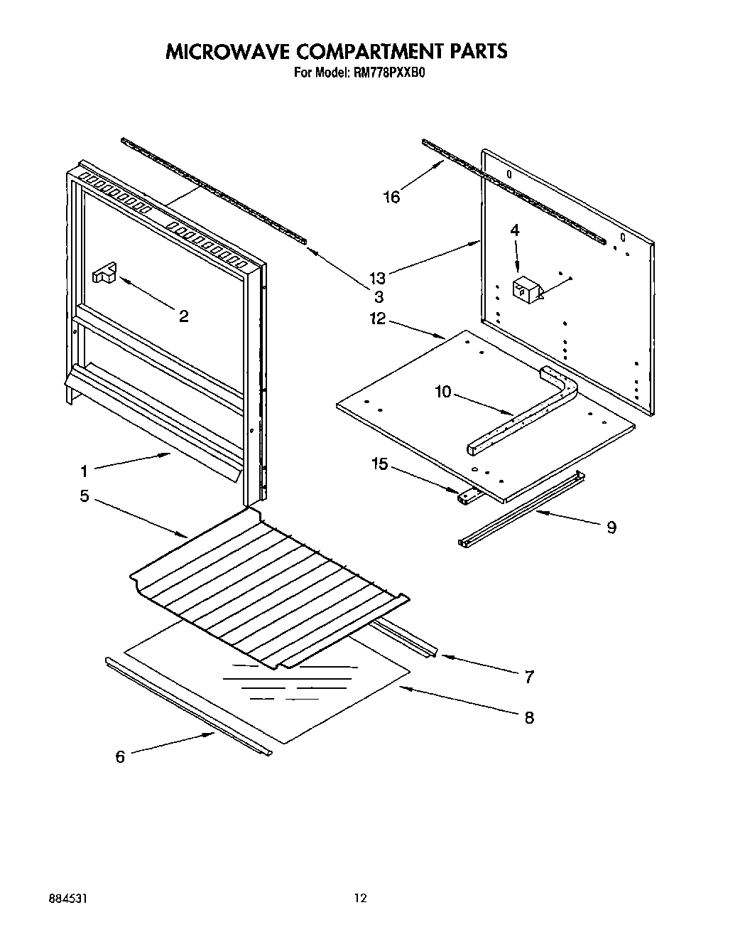 09 - MICROWAVE COMPARTMENT