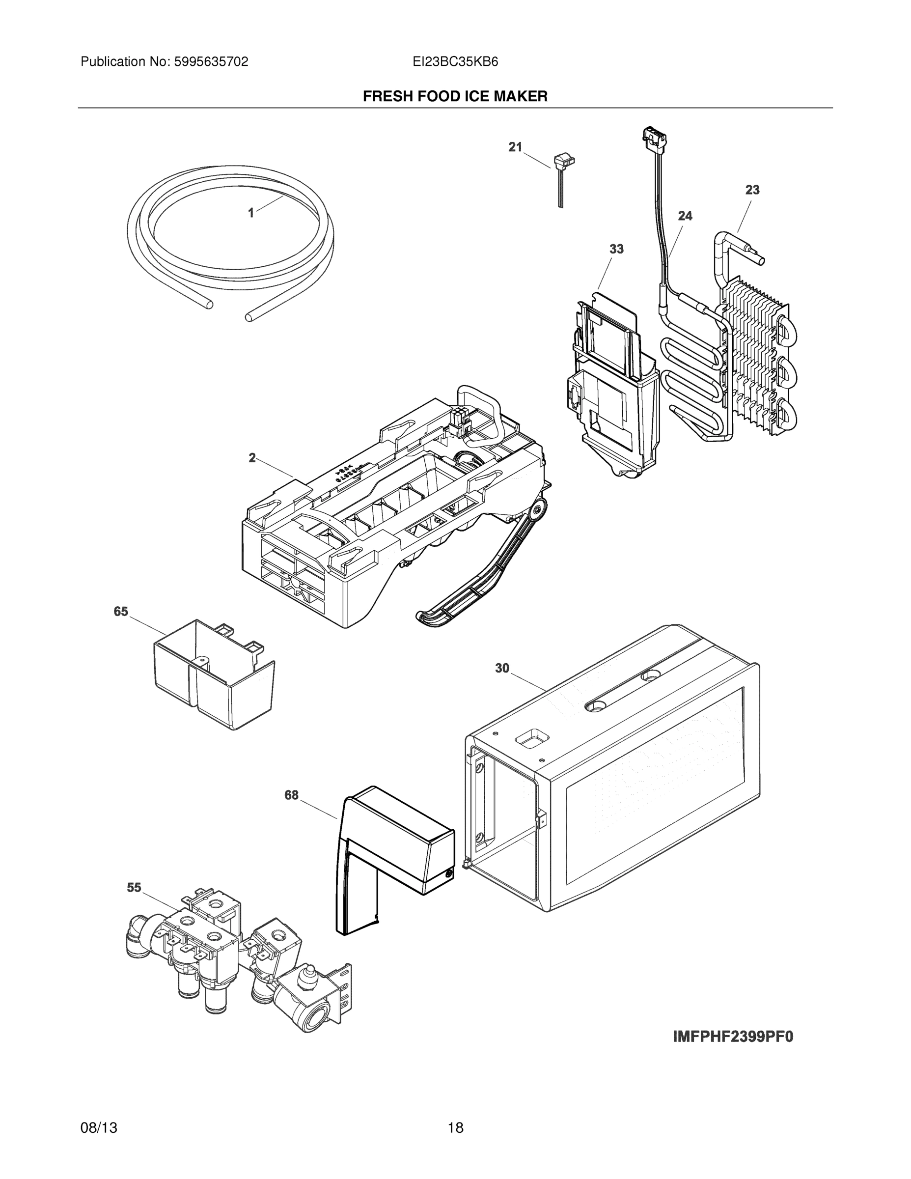 17 - FRESH FOOD ICE MAKER