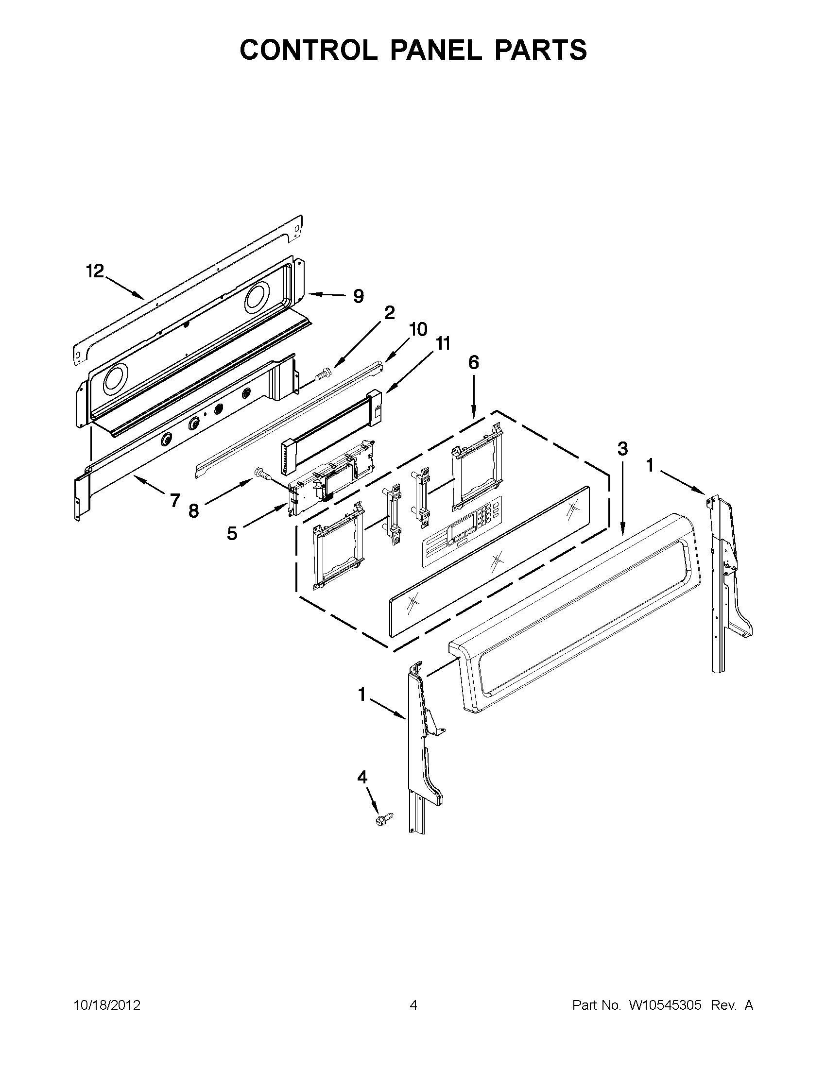 02 - CONTROL PANEL PARTS