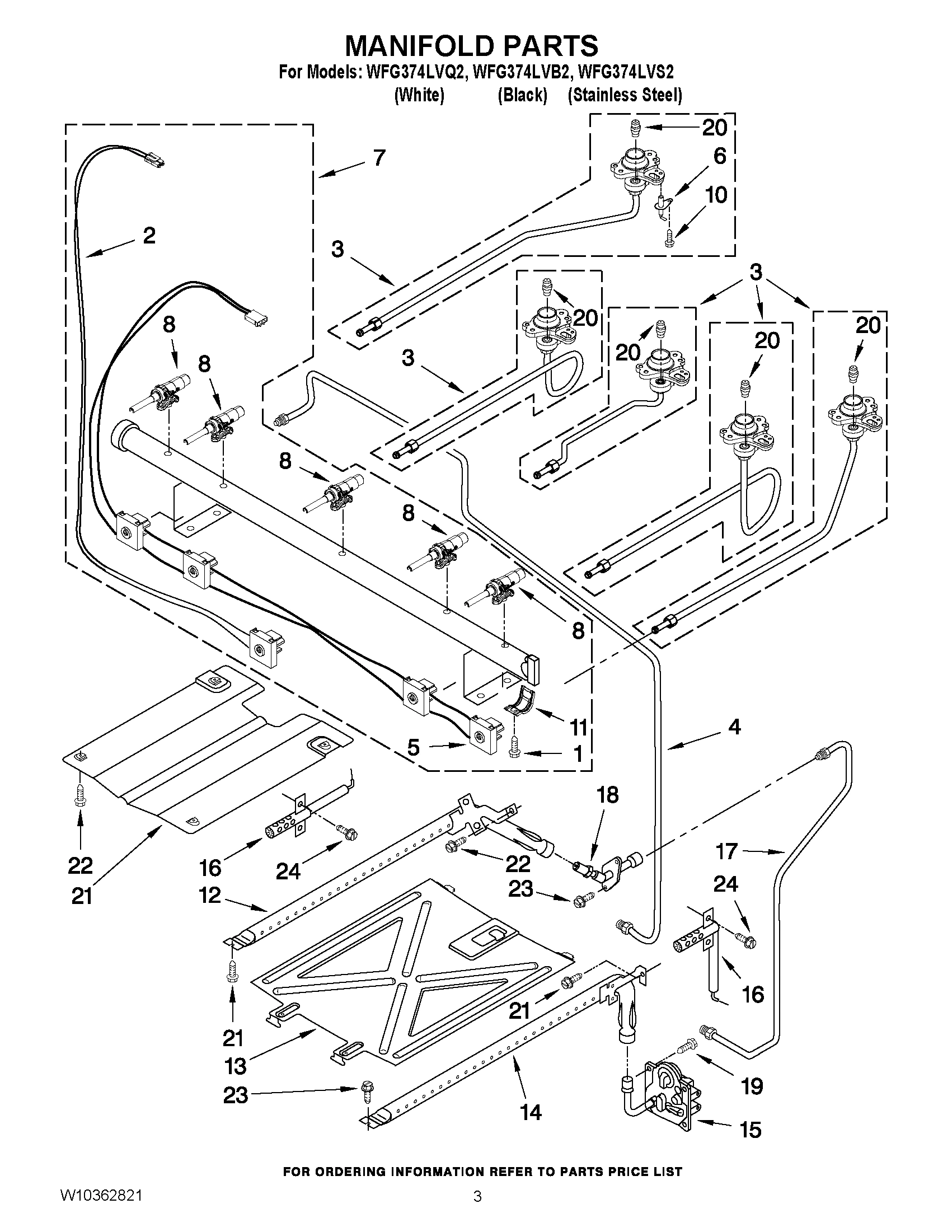 03 - MANIFOLD PARTS