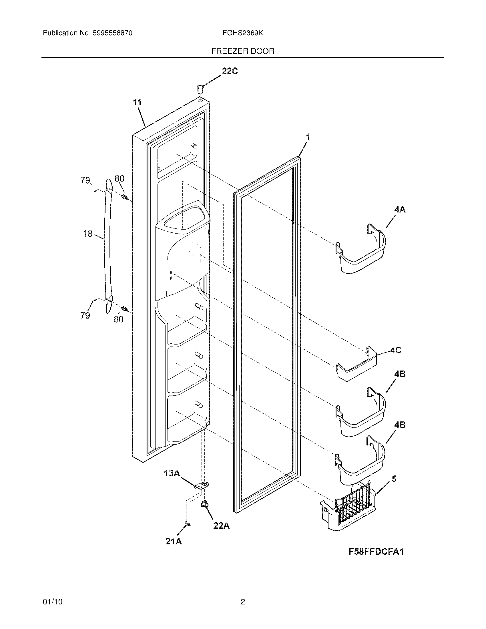 03 - FREEZER DOOR