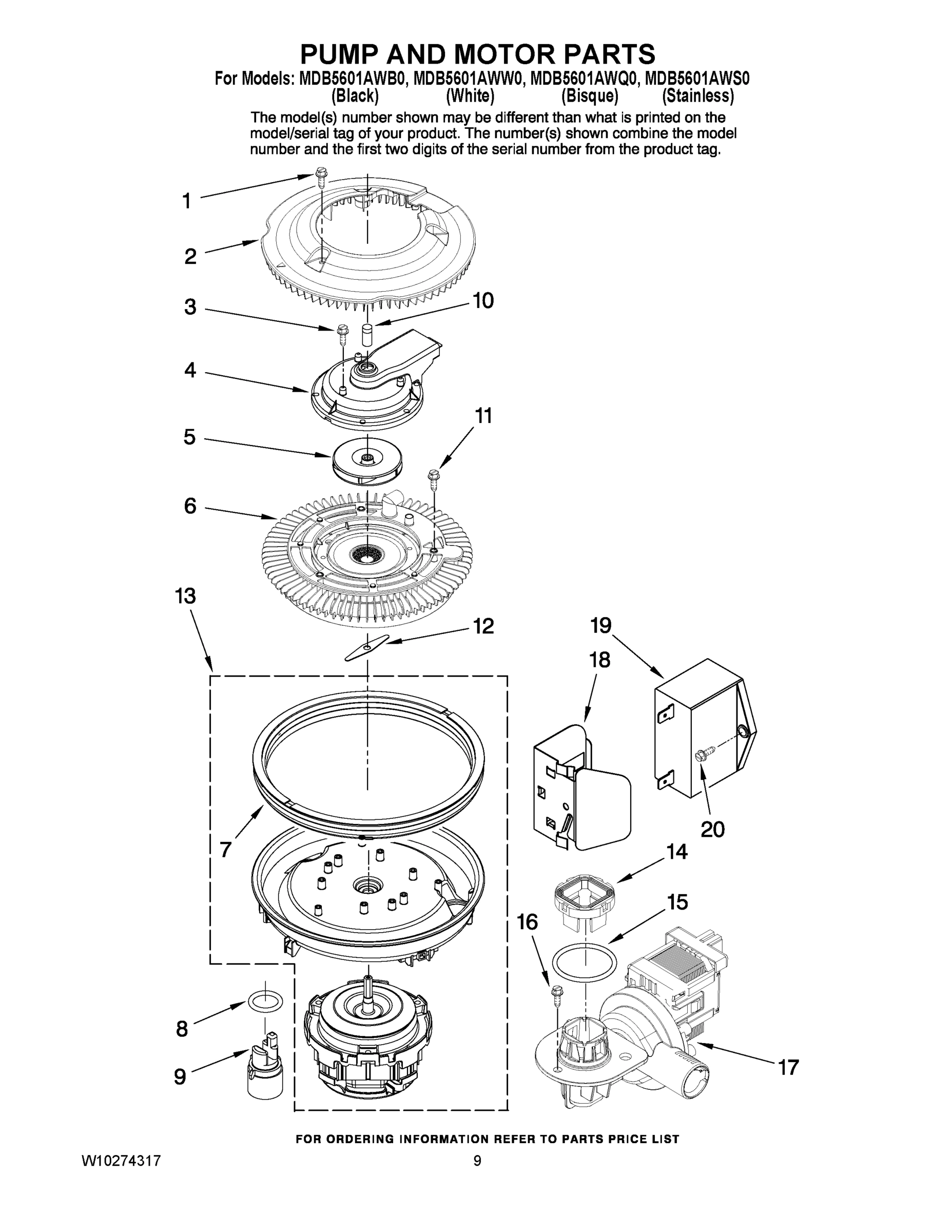 08 - PUMP AND MOTOR PARTS