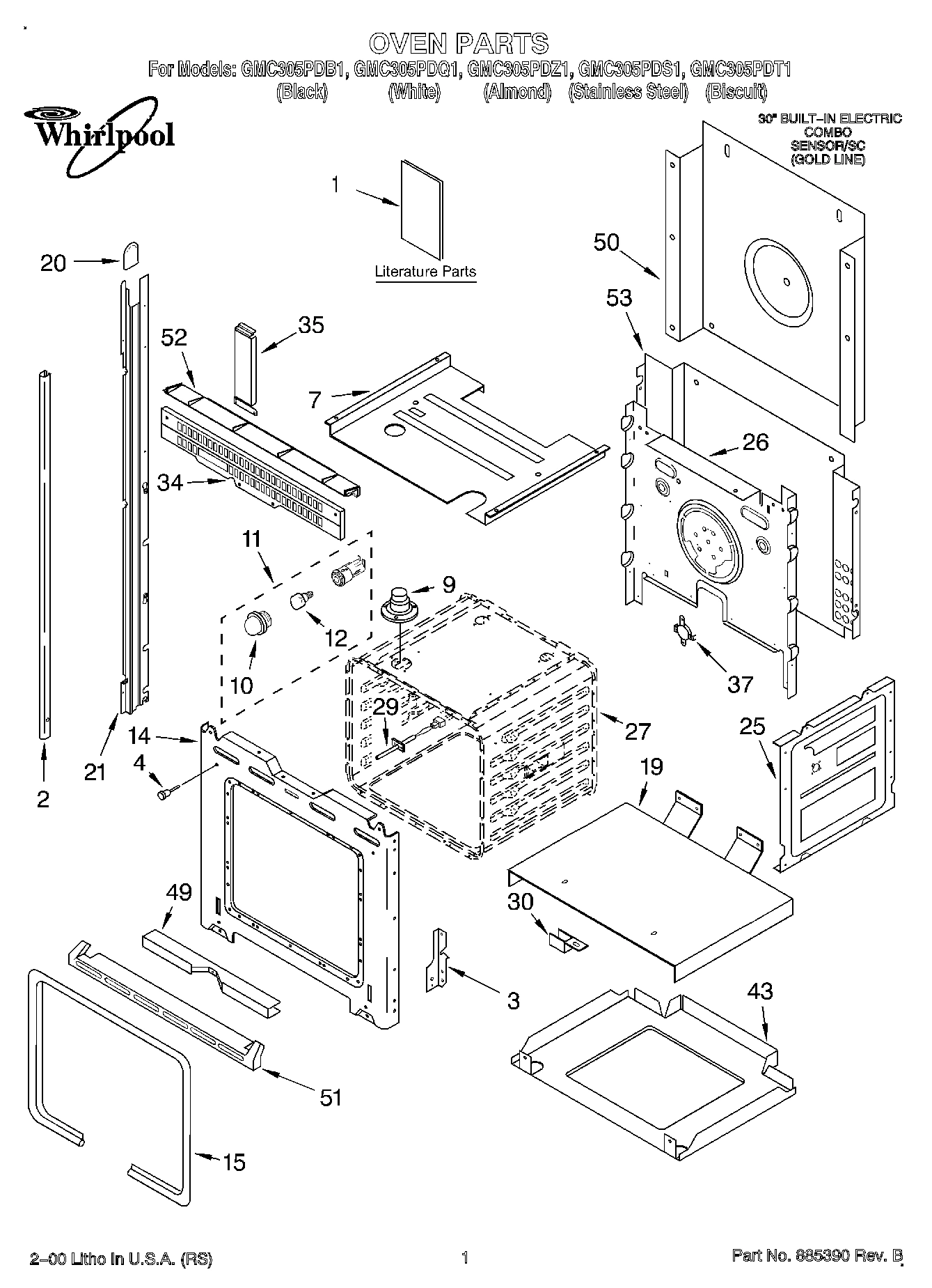 01 - OVEN, LITERATURE