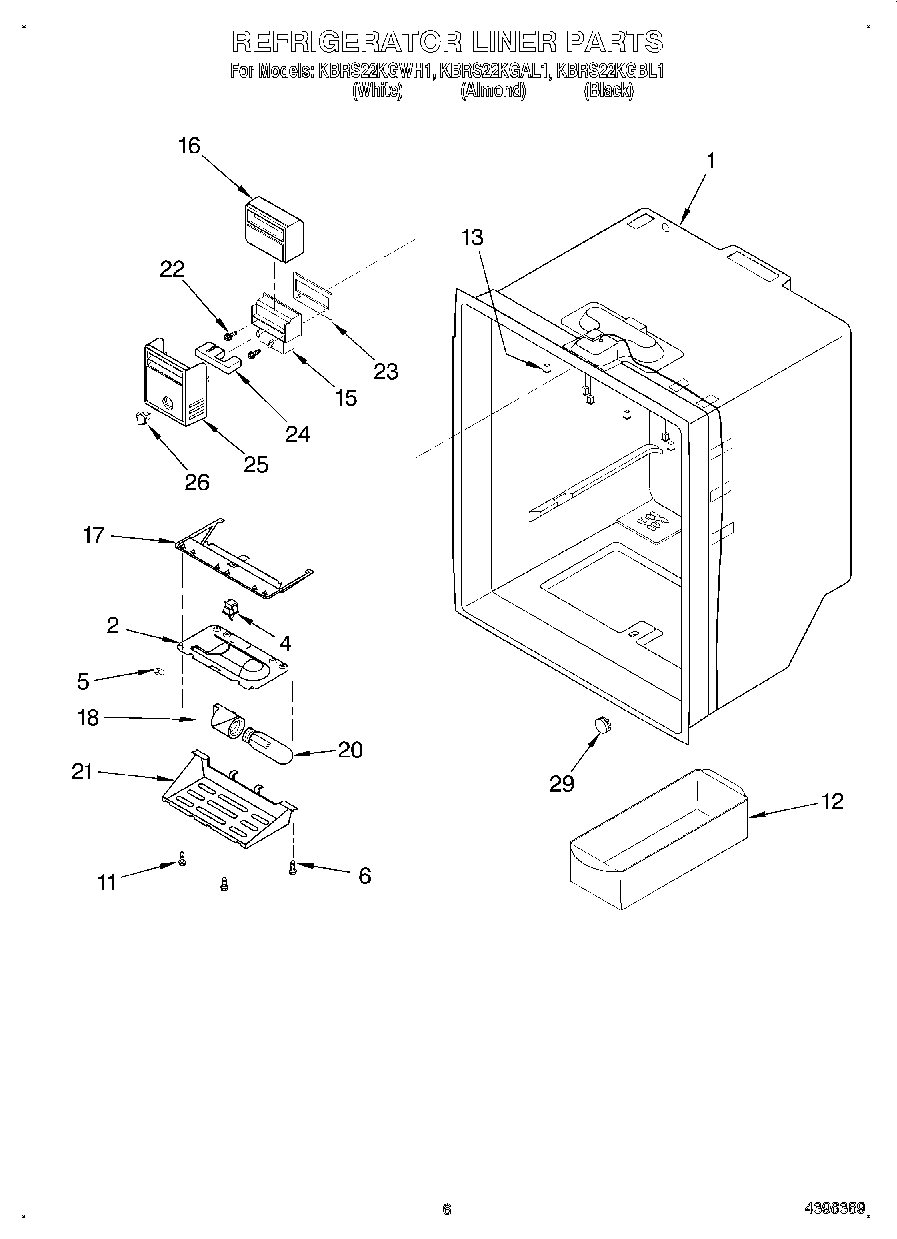 04 - REFRIGERATOR LINER