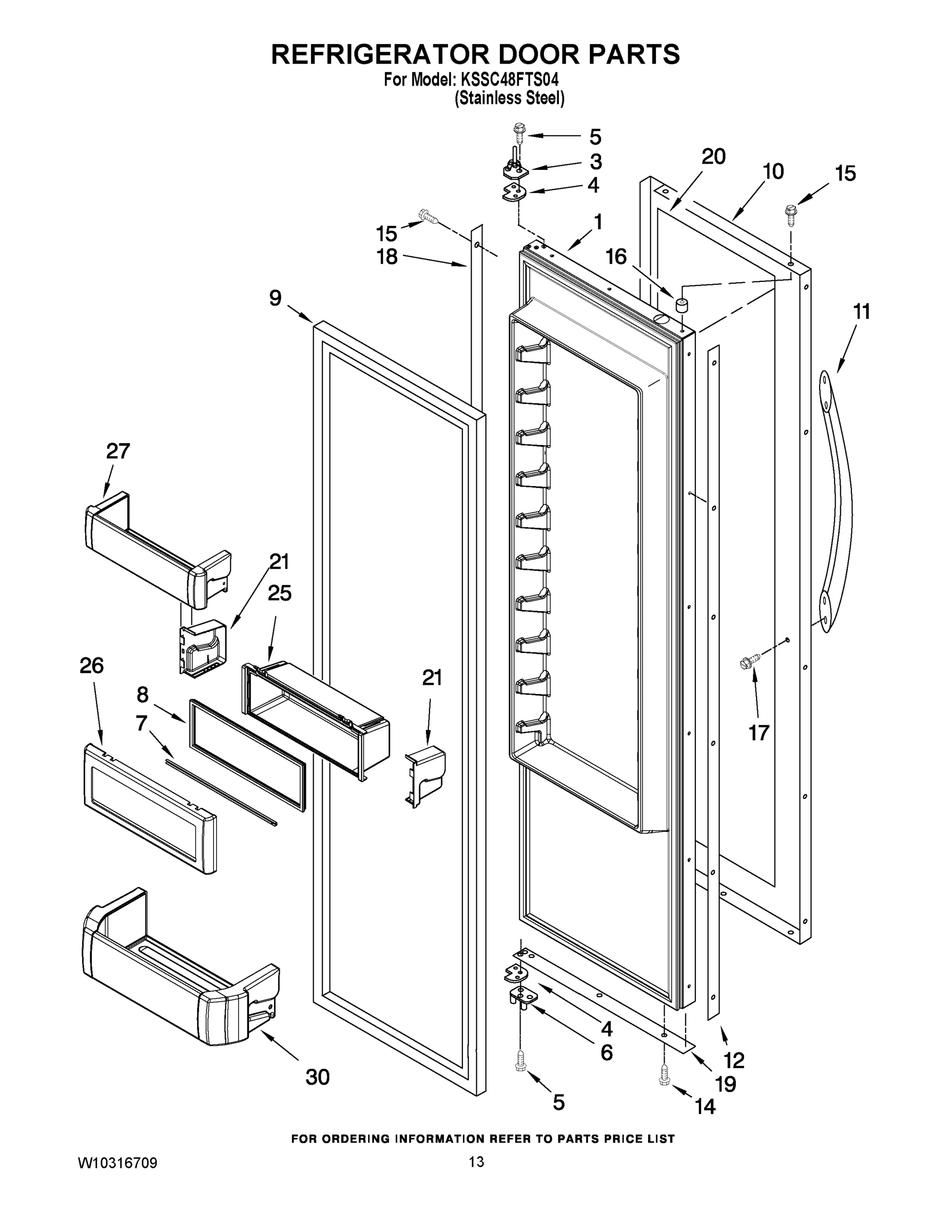 09 - REFRIGERATOR DOOR PARTS