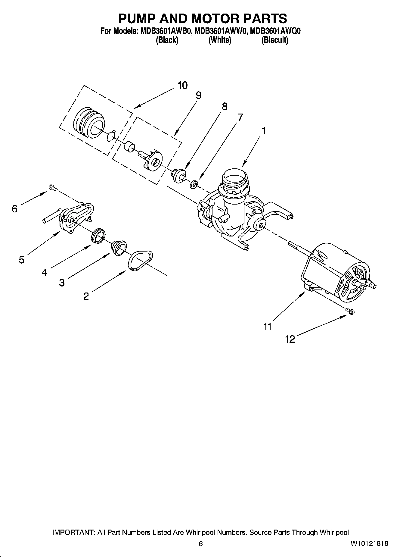 05 - PUMP AND MOTOR PARTS