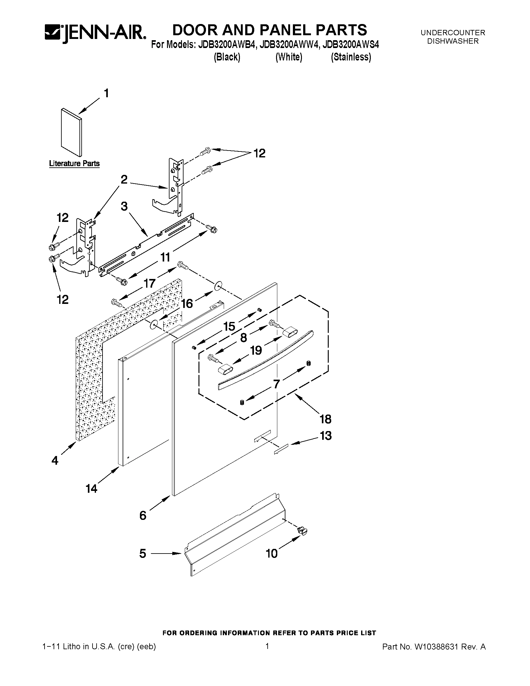 01 - DOOR AND PANEL PARTS