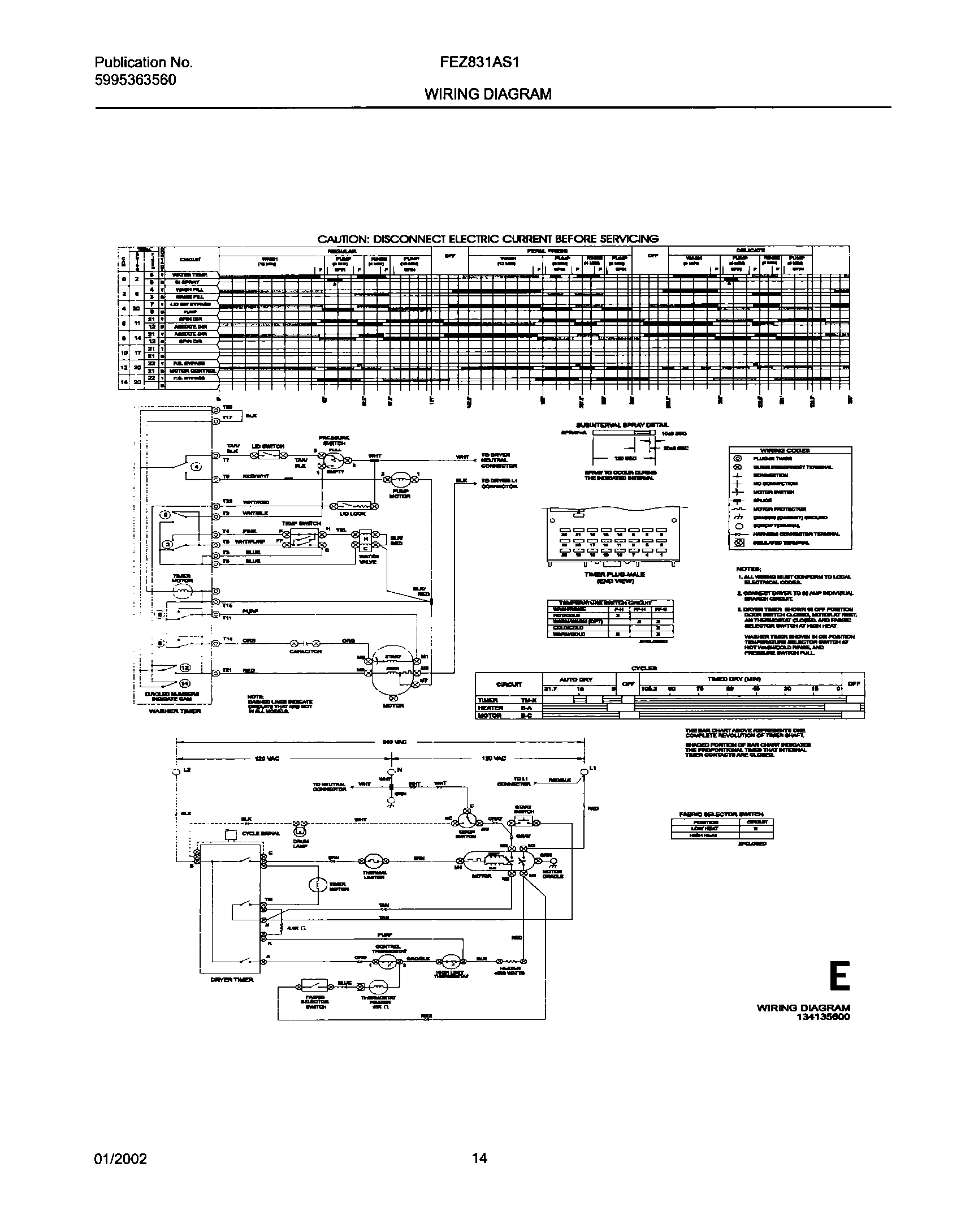 14 - 134135600 WIRING DIAGRAM