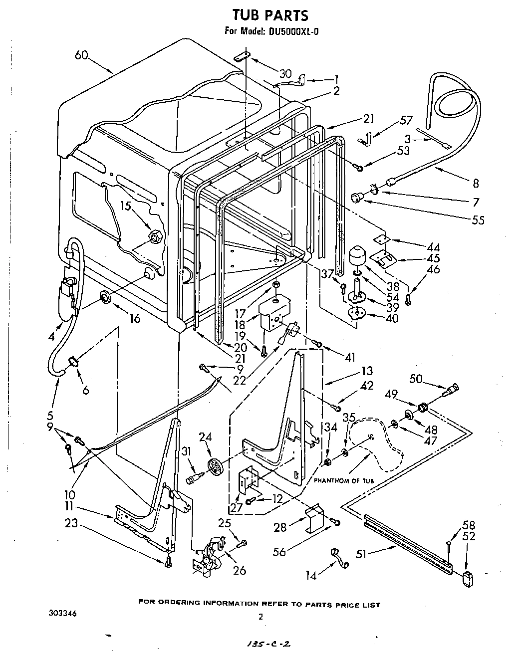 02 - TUB PARTS, LITERATURE AND OPTIONAL