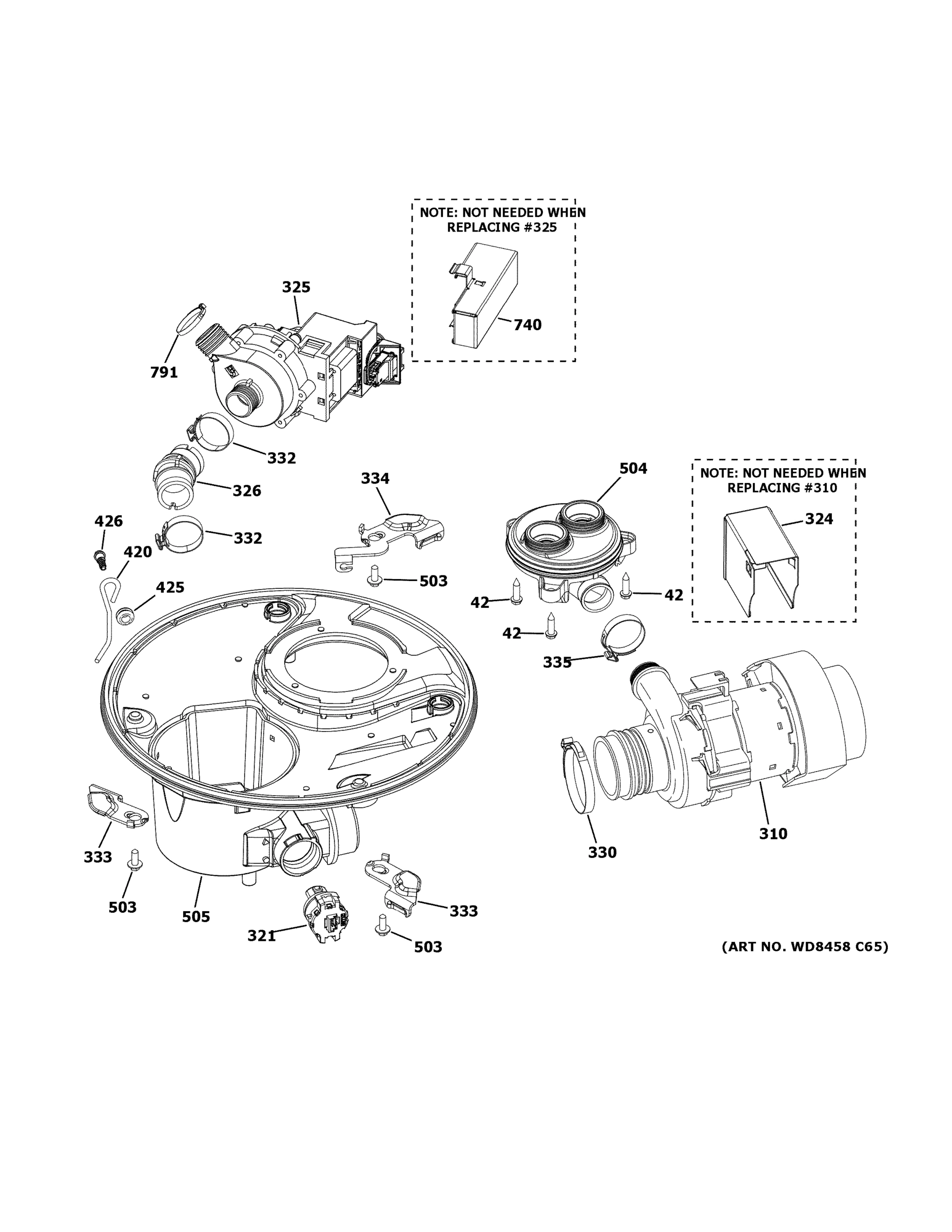 SUMP & MOTOR MECHANISM